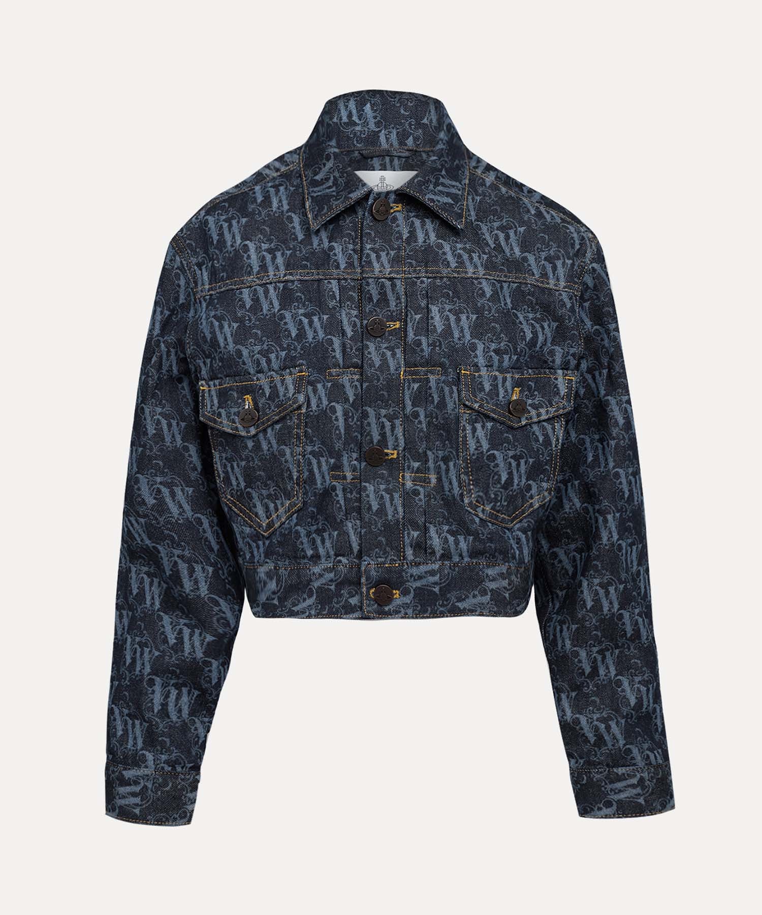 CROPPED MARLENE ジャケット(ブルー)（レディース）（1210452015