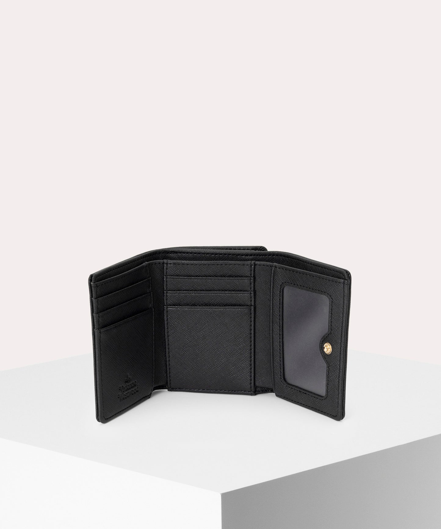 SAFFIANO 口金三つ折り財布