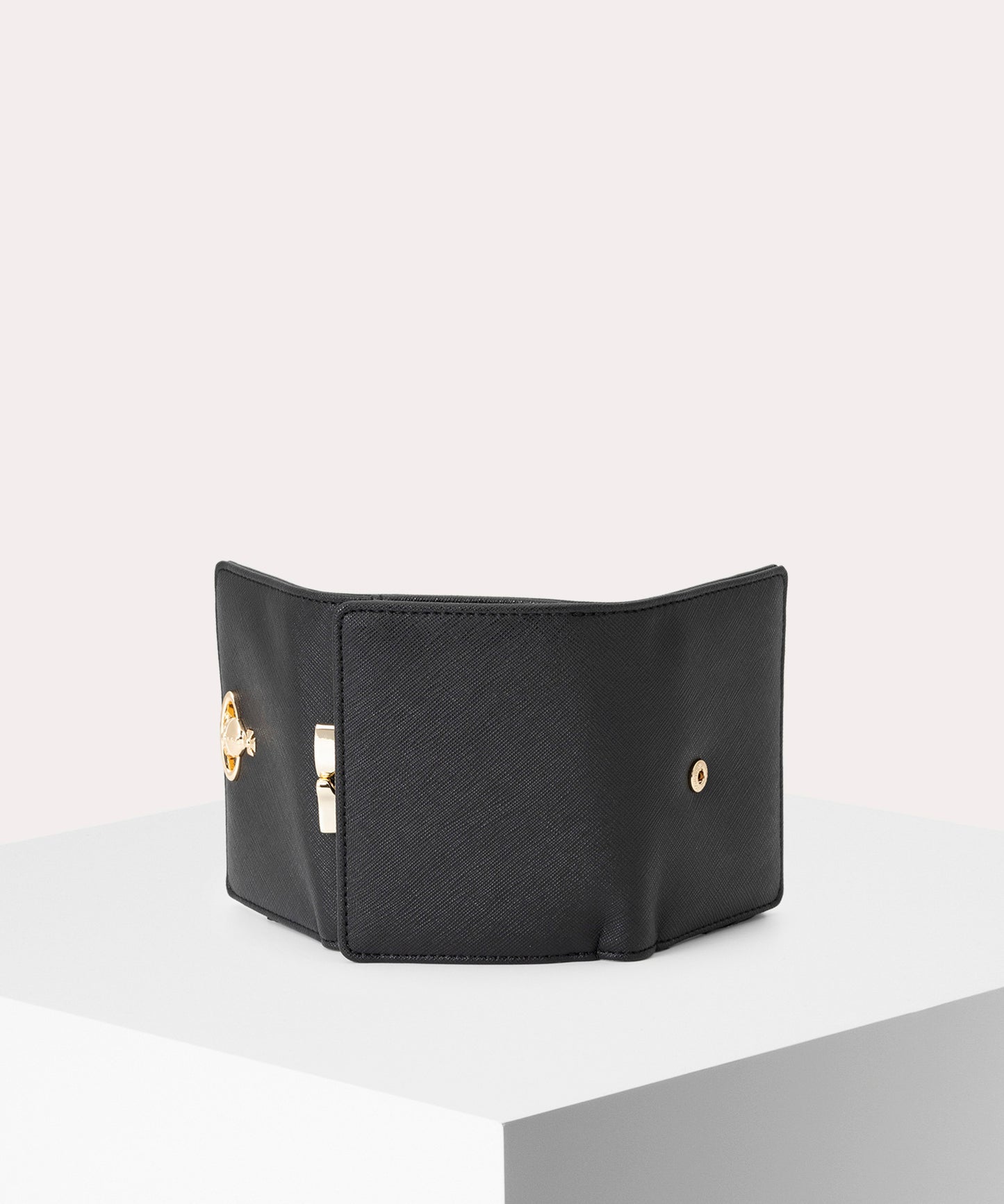 SAFFIANO 口金三つ折り財布