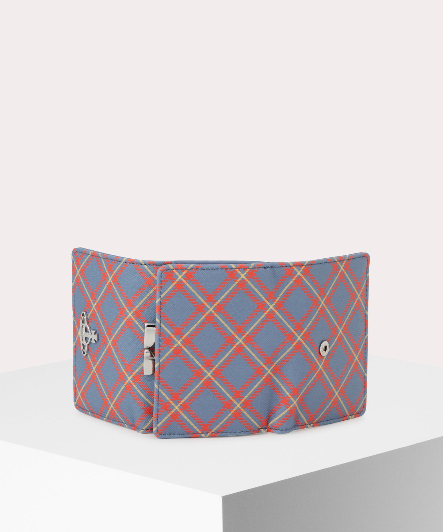SAFFIANO 口金三つ折り財布