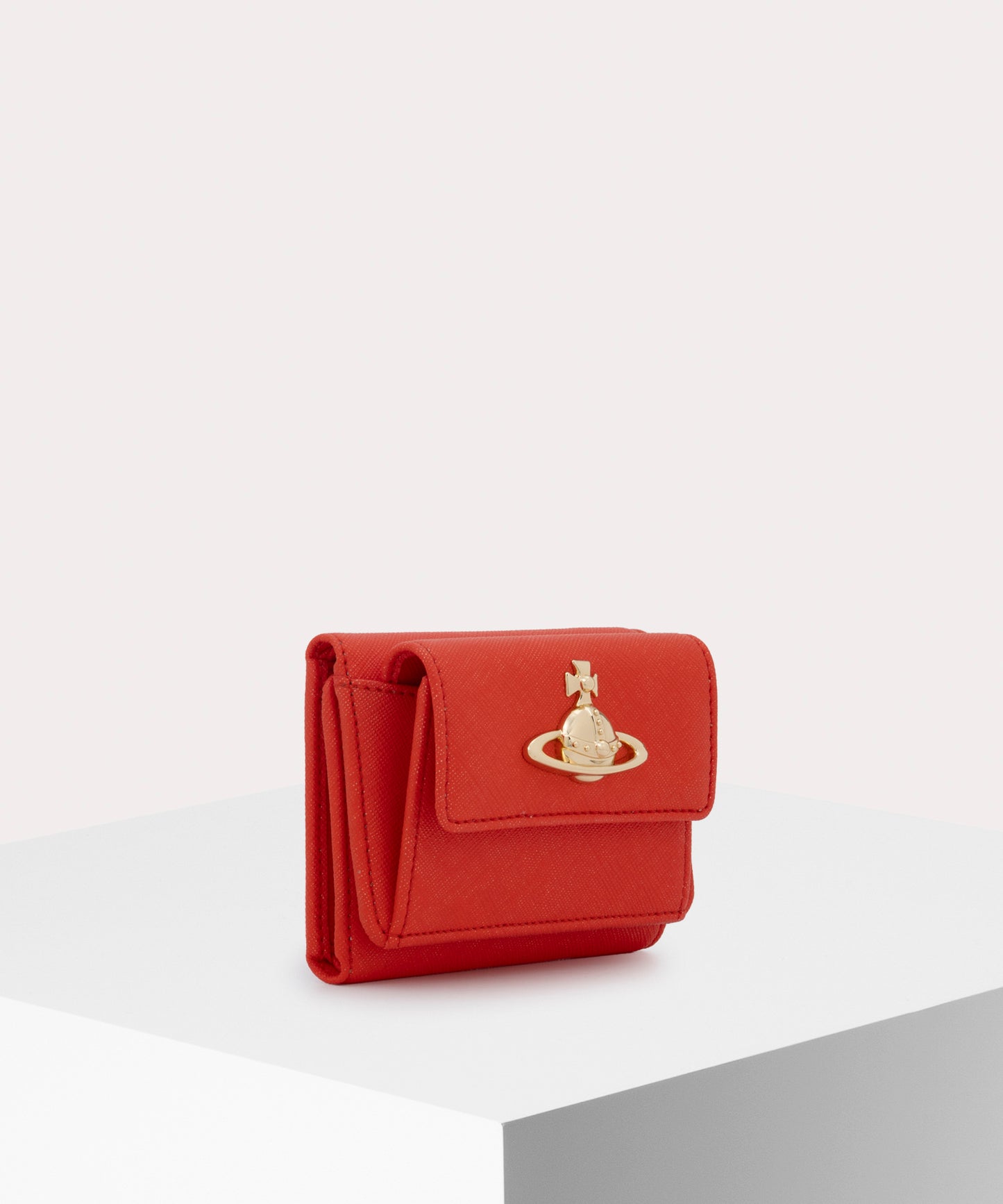 SAFFIANO 三つ折りミニ財布