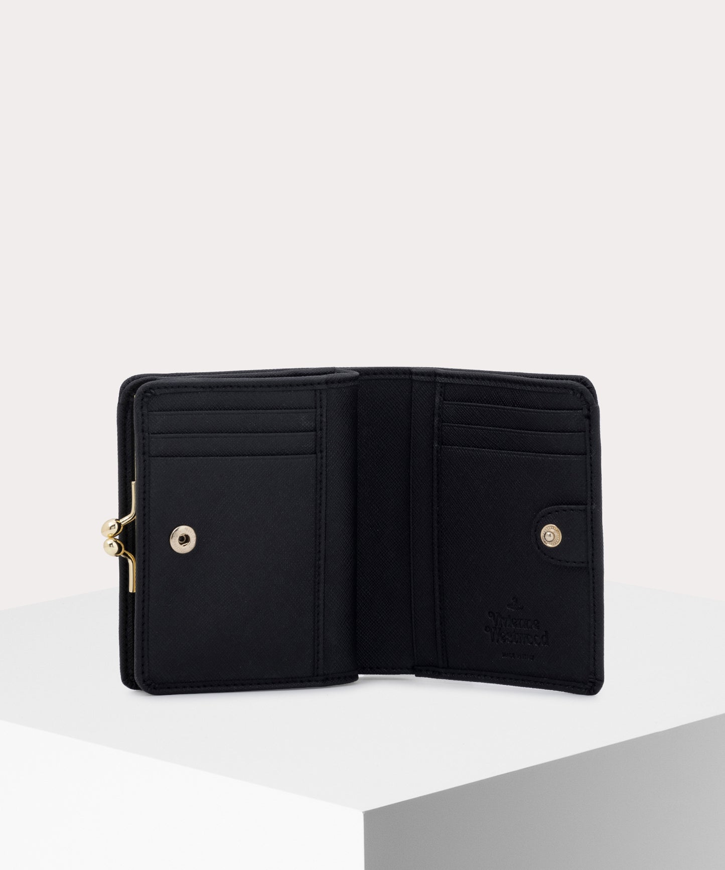 SAFFIANO 口金二つ折り財布