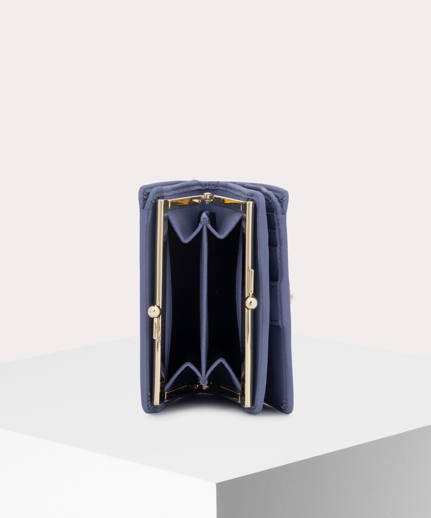 SAFFIANO 口金二つ折り財布
