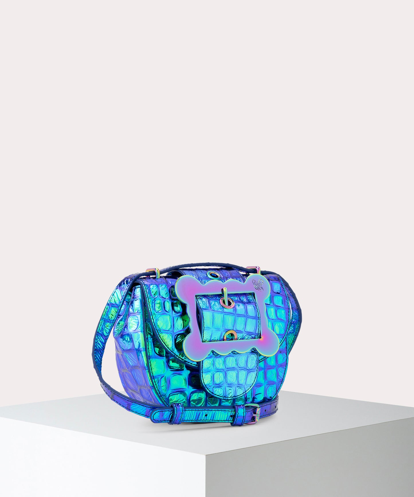 IRIDESCENT CROC JODIE ショルダーバッグ
