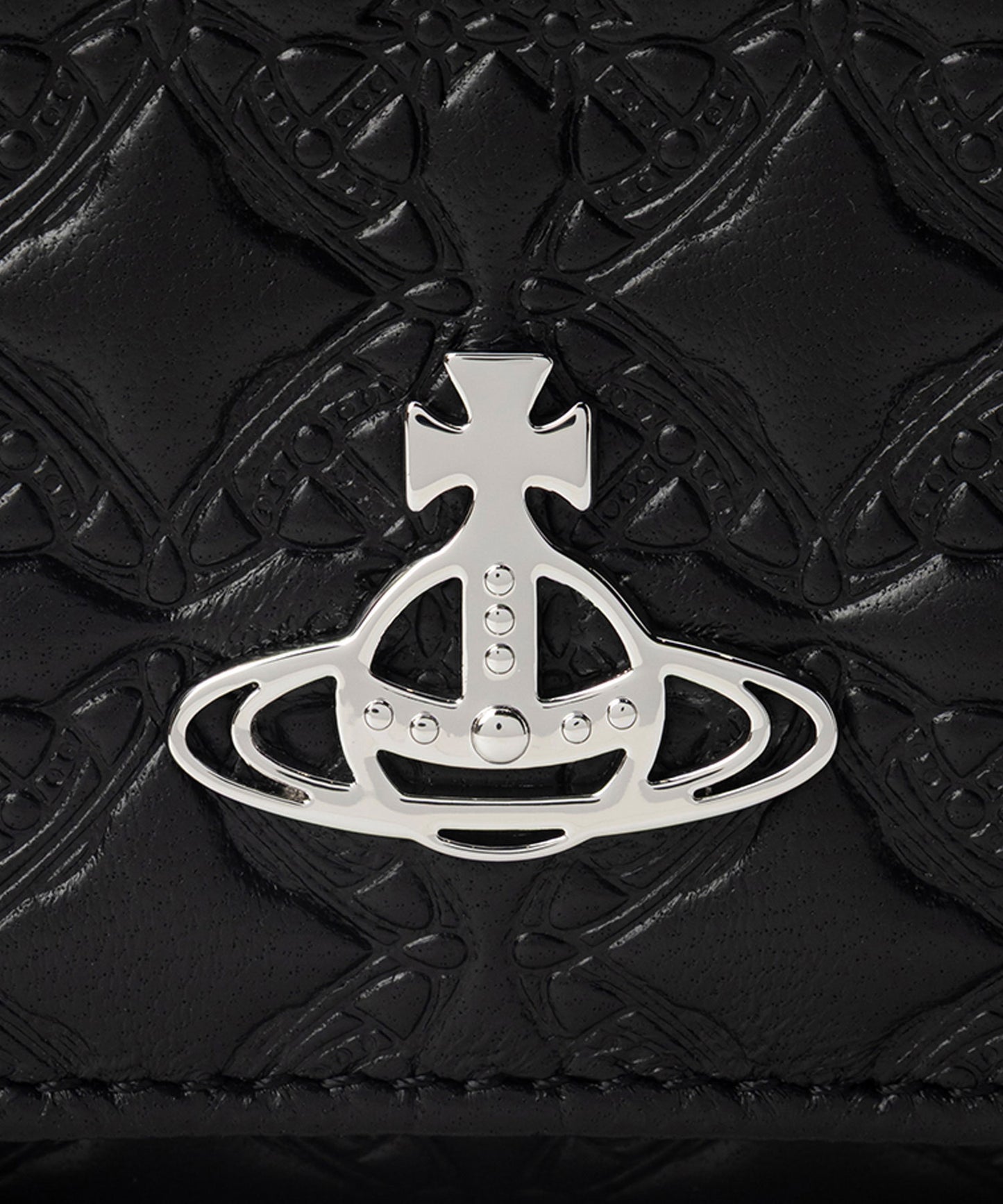 EMBOSSED NAPPA 口金三つ折り財布