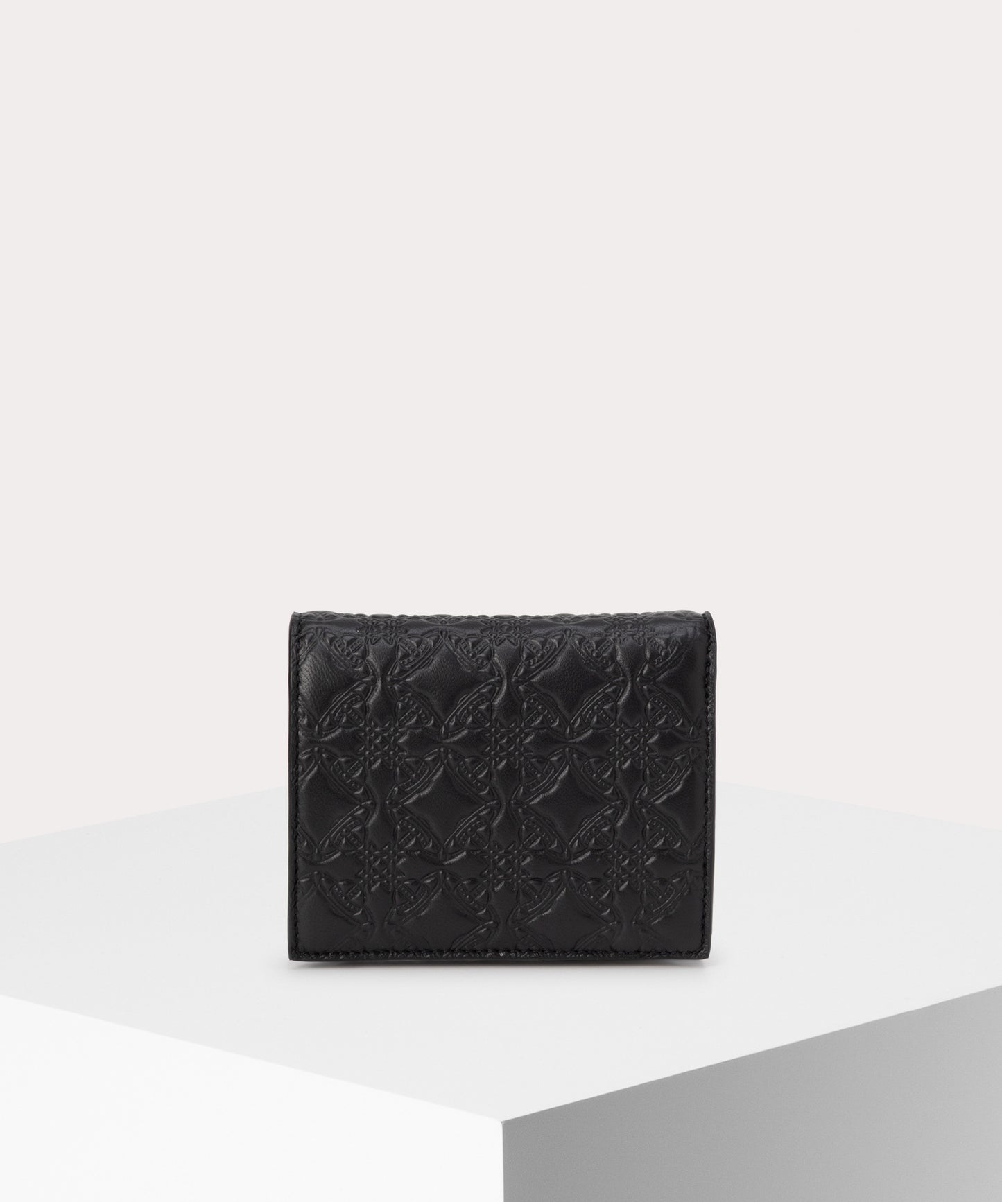EMBOSSED NAPPA WOMAN 二つ折りミニ財布
