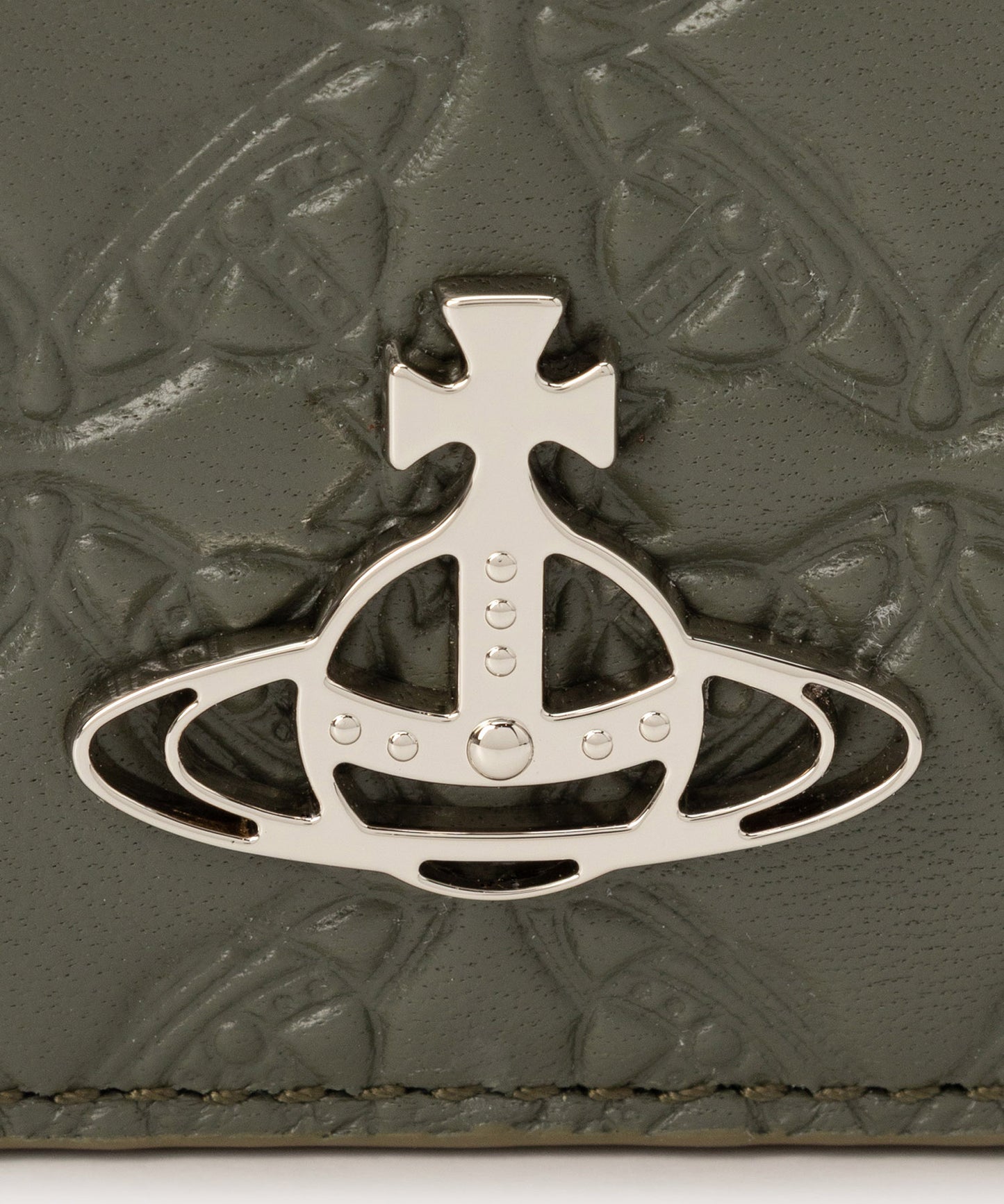 EMBOSSED NAPPA WOMAN 二つ折りミニ財布