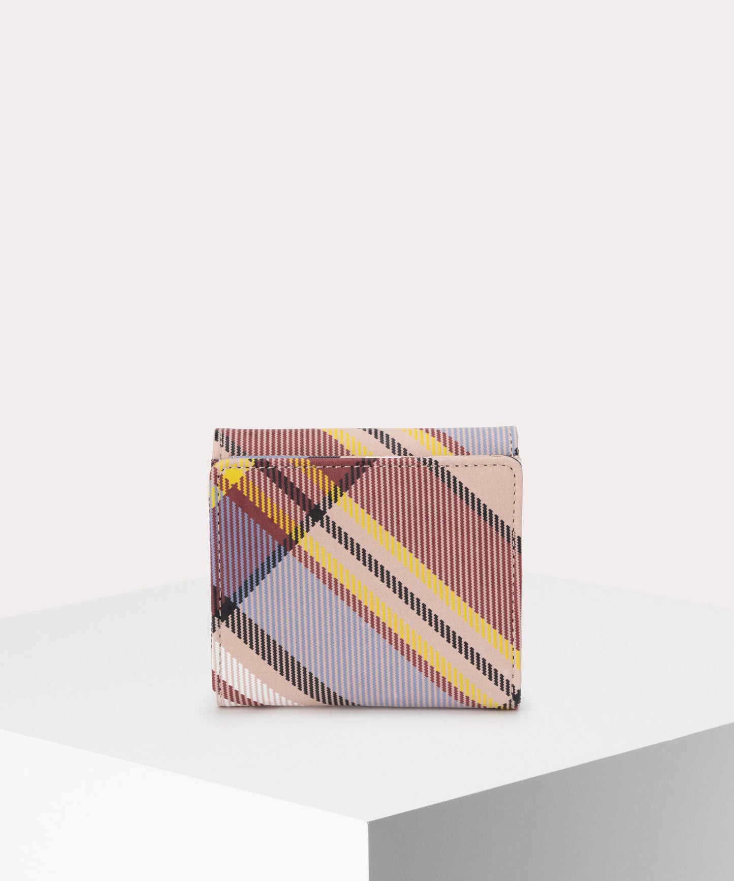 NUBUCK TARTAN 二つ折りミニ財布