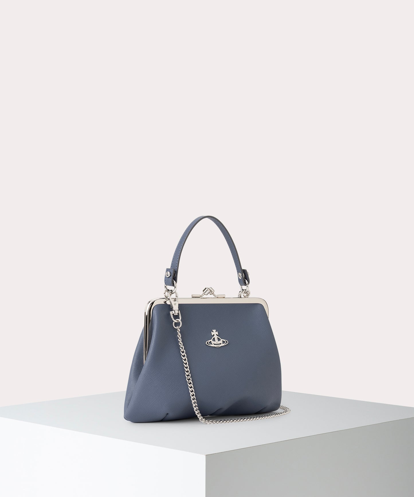 SAFFIANO PLAIN GRANNY 口金ショルダーバッグ