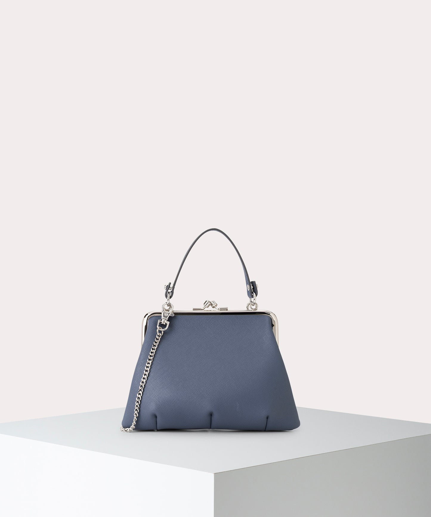 SAFFIANO PLAIN GRANNY 口金ショルダーバッグ
