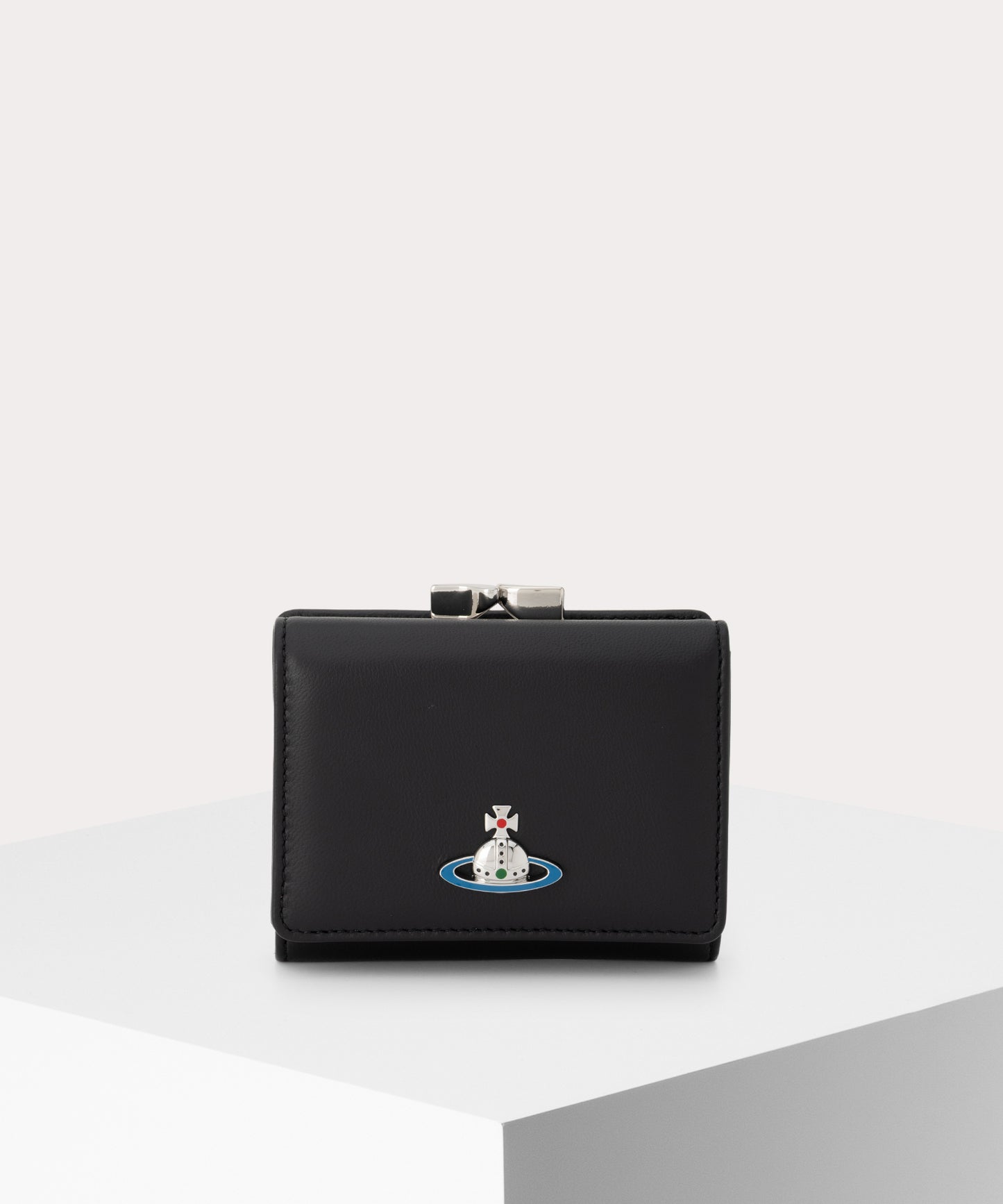 NAPPA LEATHER 口金三つ折り財布