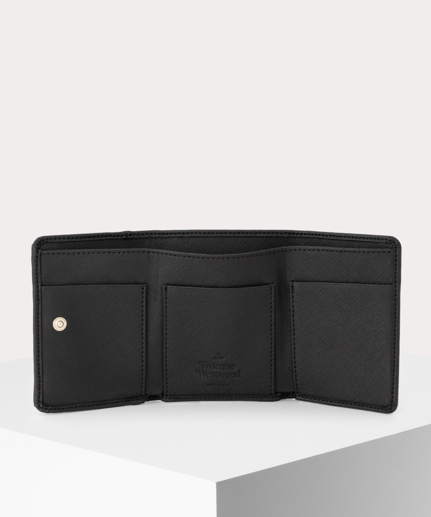 SAFFIANO PLAIN 三つ折りミニ財布