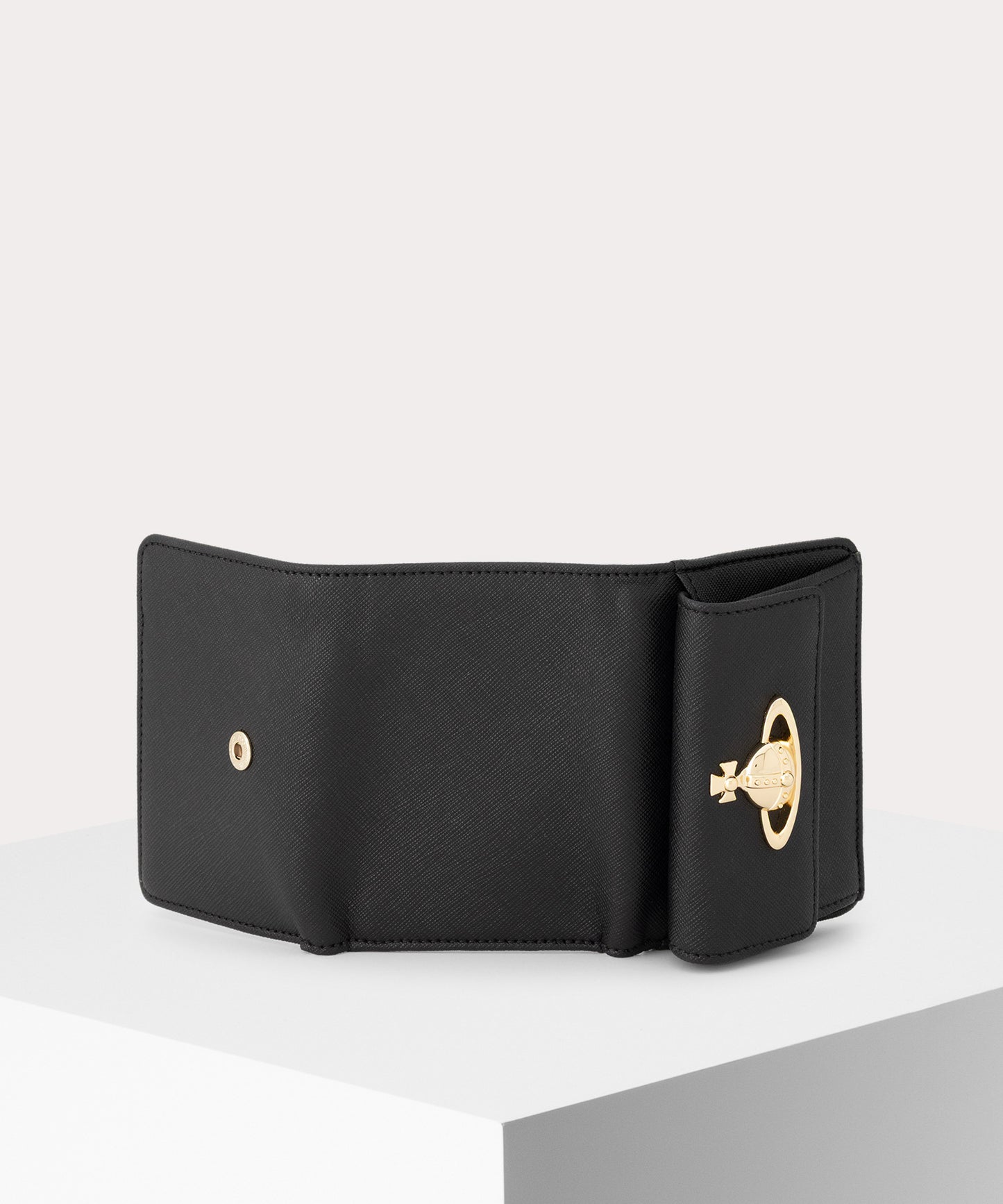 SAFFIANO PLAIN 三つ折りミニ財布