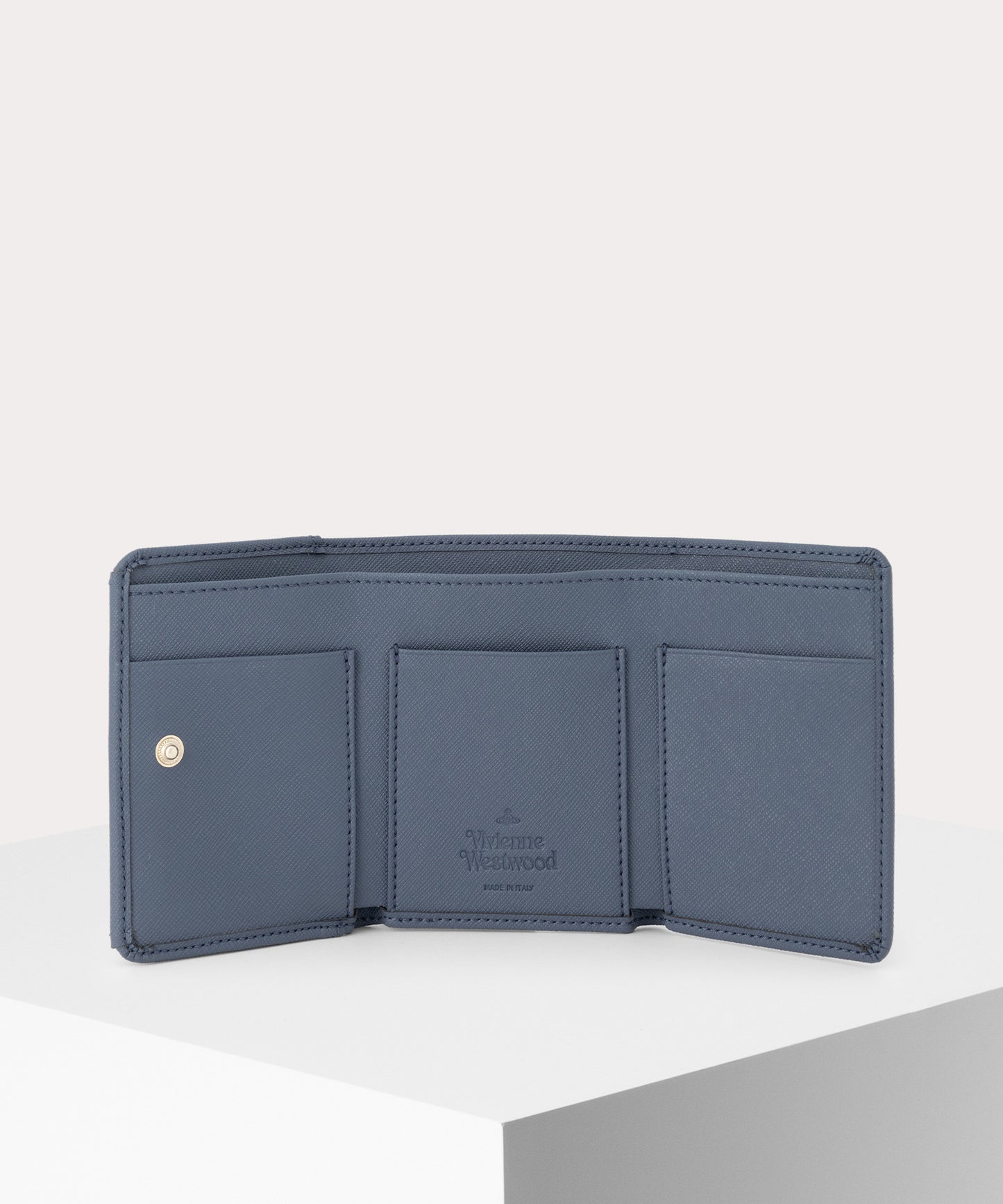 SAFFIANO PLAIN 三つ折りミニ財布