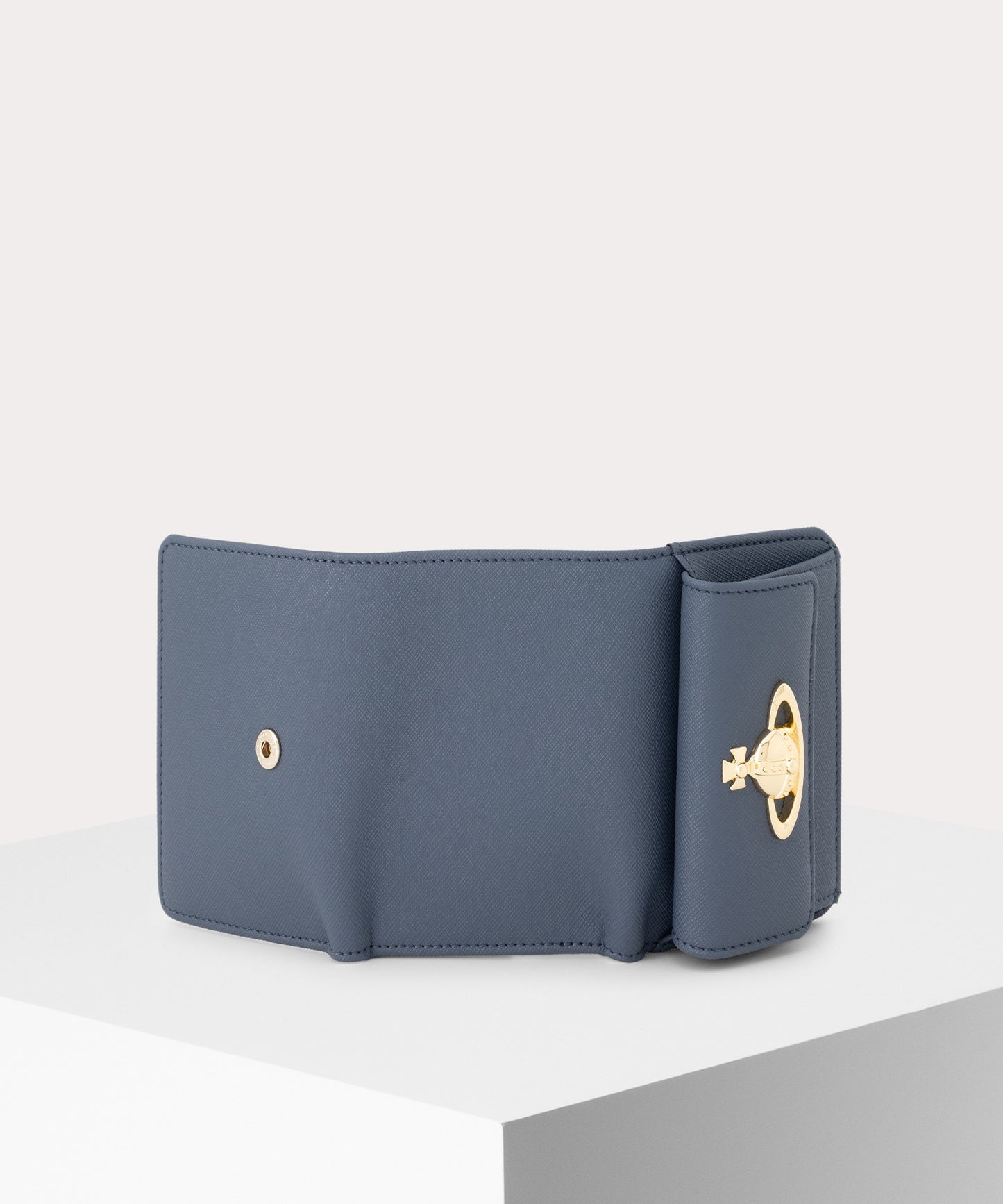 SAFFIANO PLAIN 三つ折りミニ財布