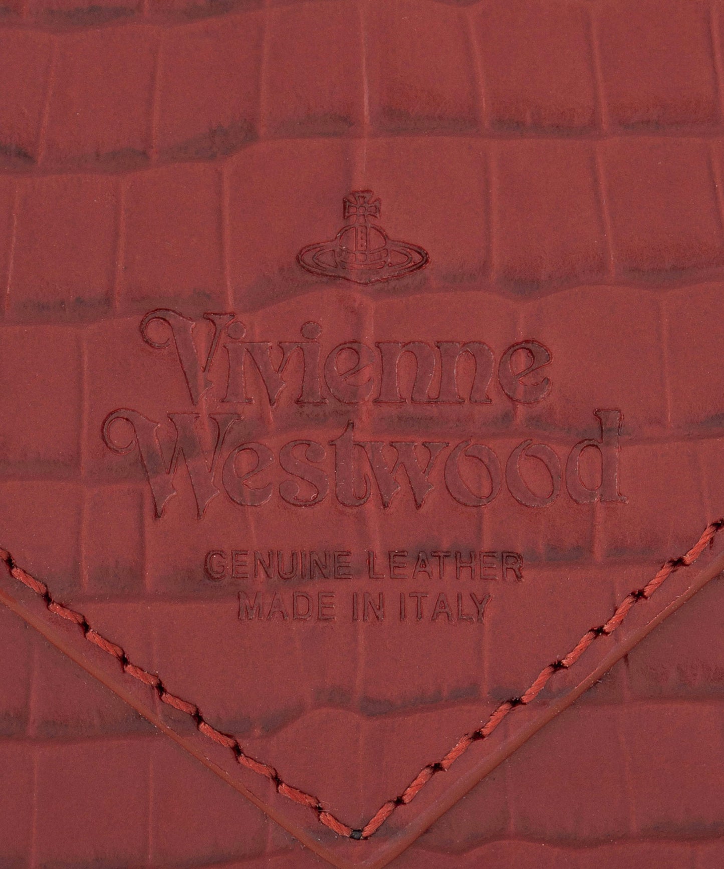 MINI CROC EMBOSSED HEART カードケース