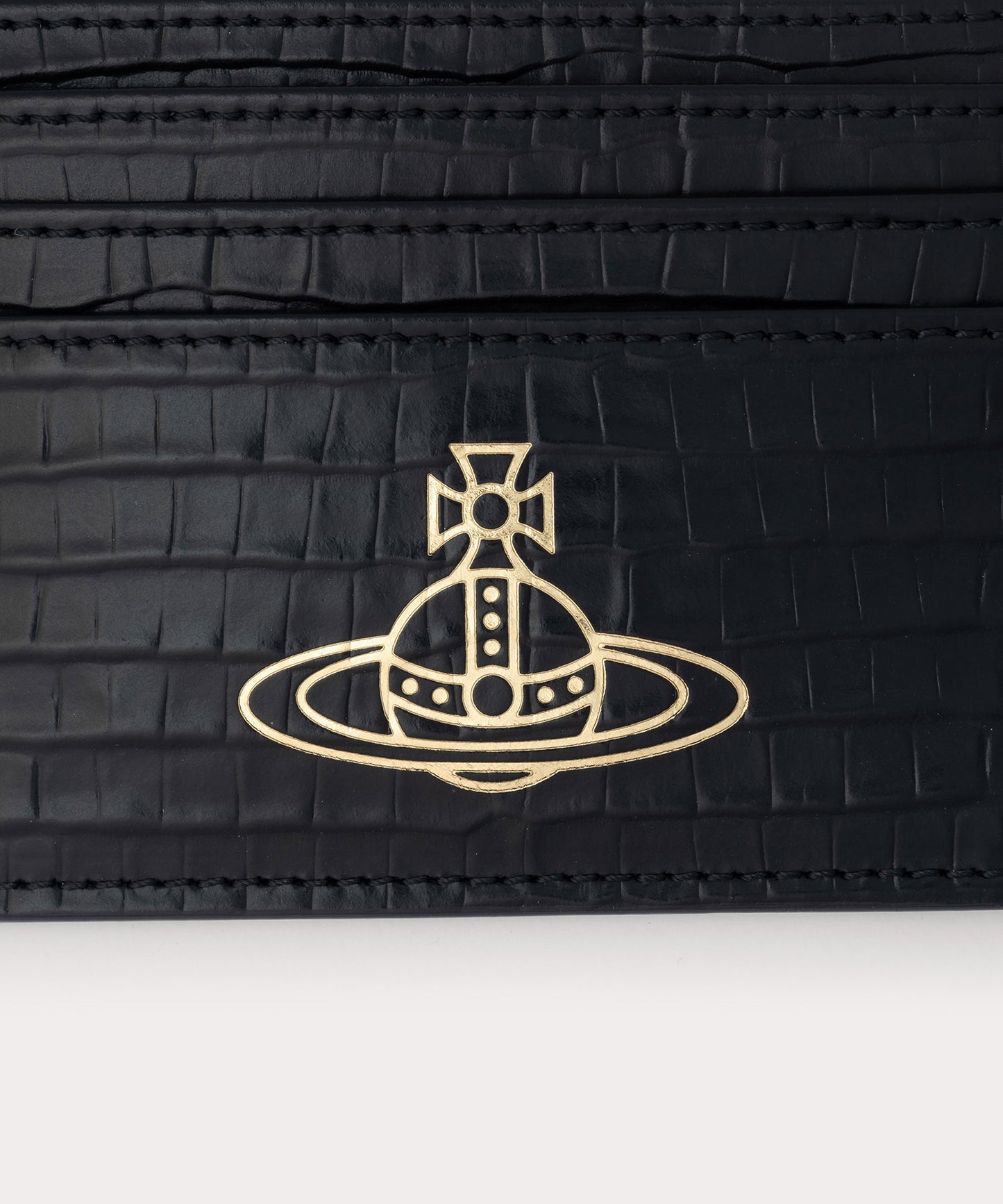 MINI CROC EMBOSSED FOIL カードケース