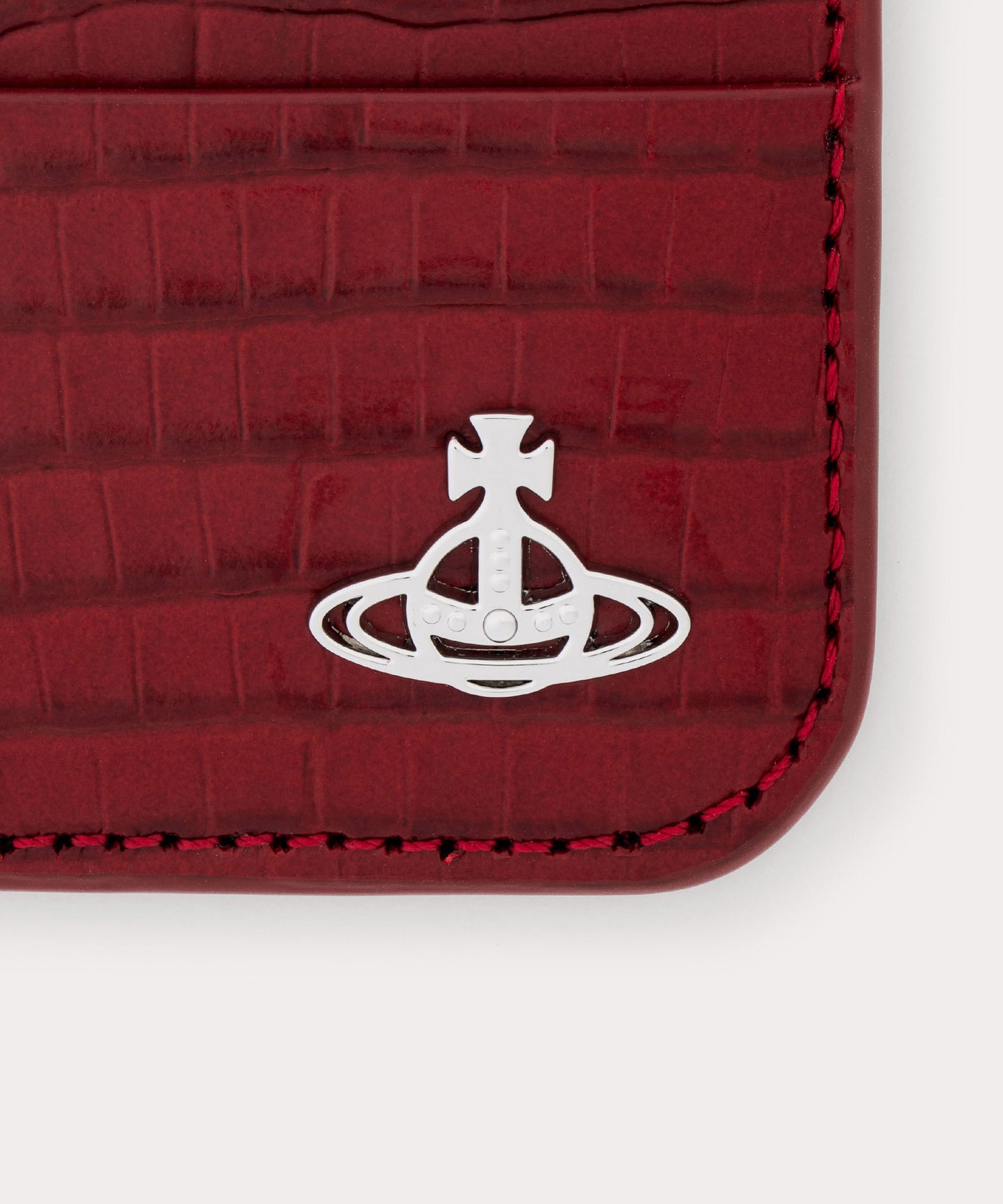 MINI CROC EMBOSSED チェーン付カードケース