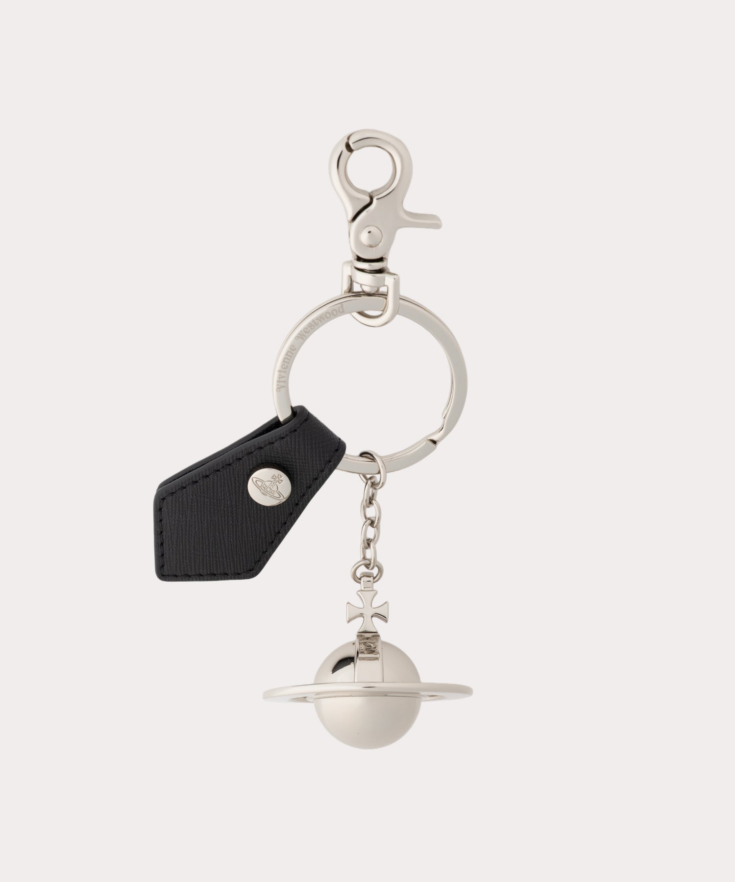 VIVIENNE WESTWOOD 3D ORB キーホルダー 3D ORB キーホルダー(ブラック×シルバー)（メンズ）（1220952313
