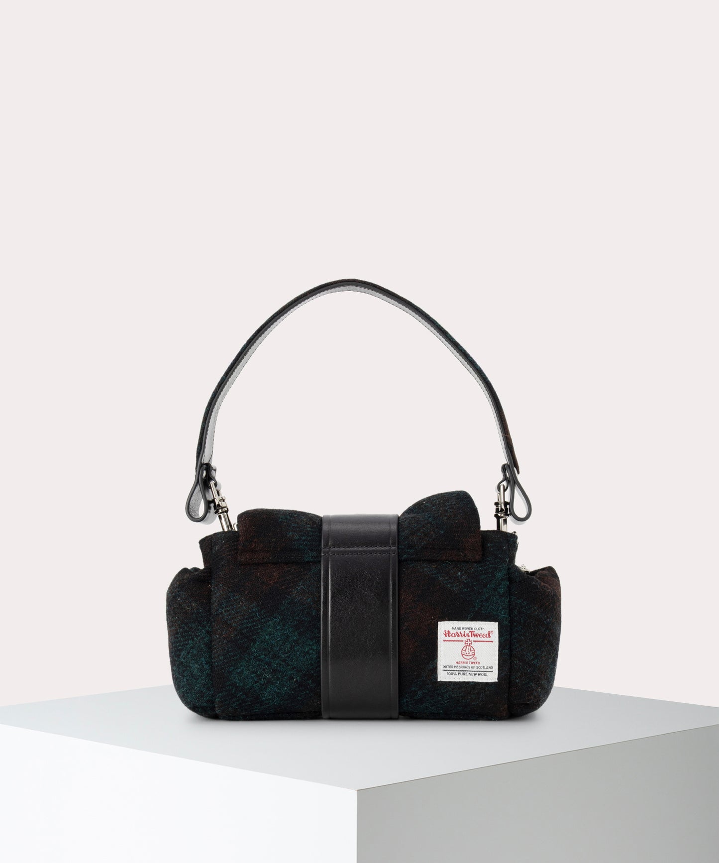 HARRIS TWEED CHECK HAZEL TREASURE ハンドバッグ