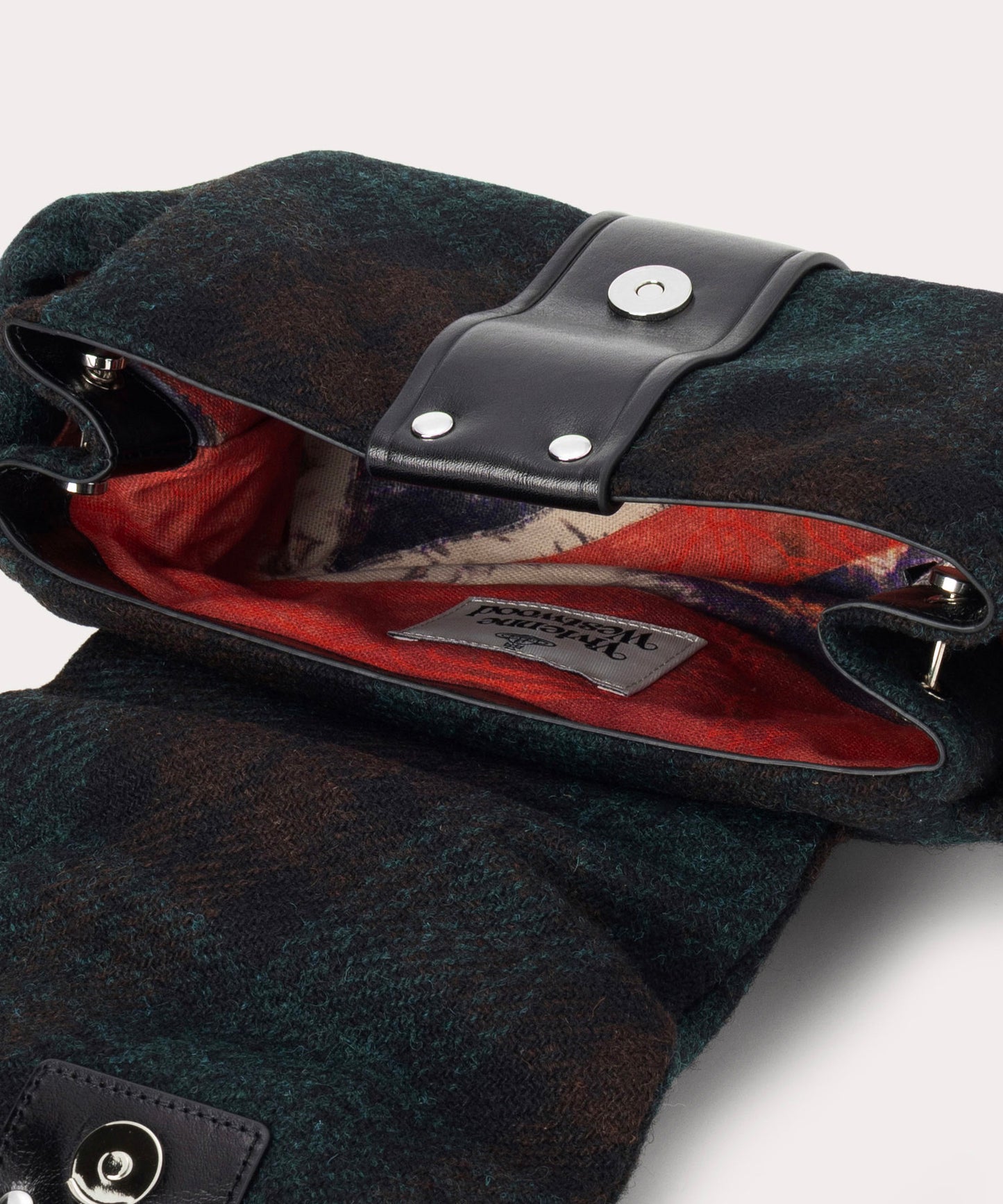 HARRIS TWEED CHECK HAZEL TREASURE ハンドバッグ
