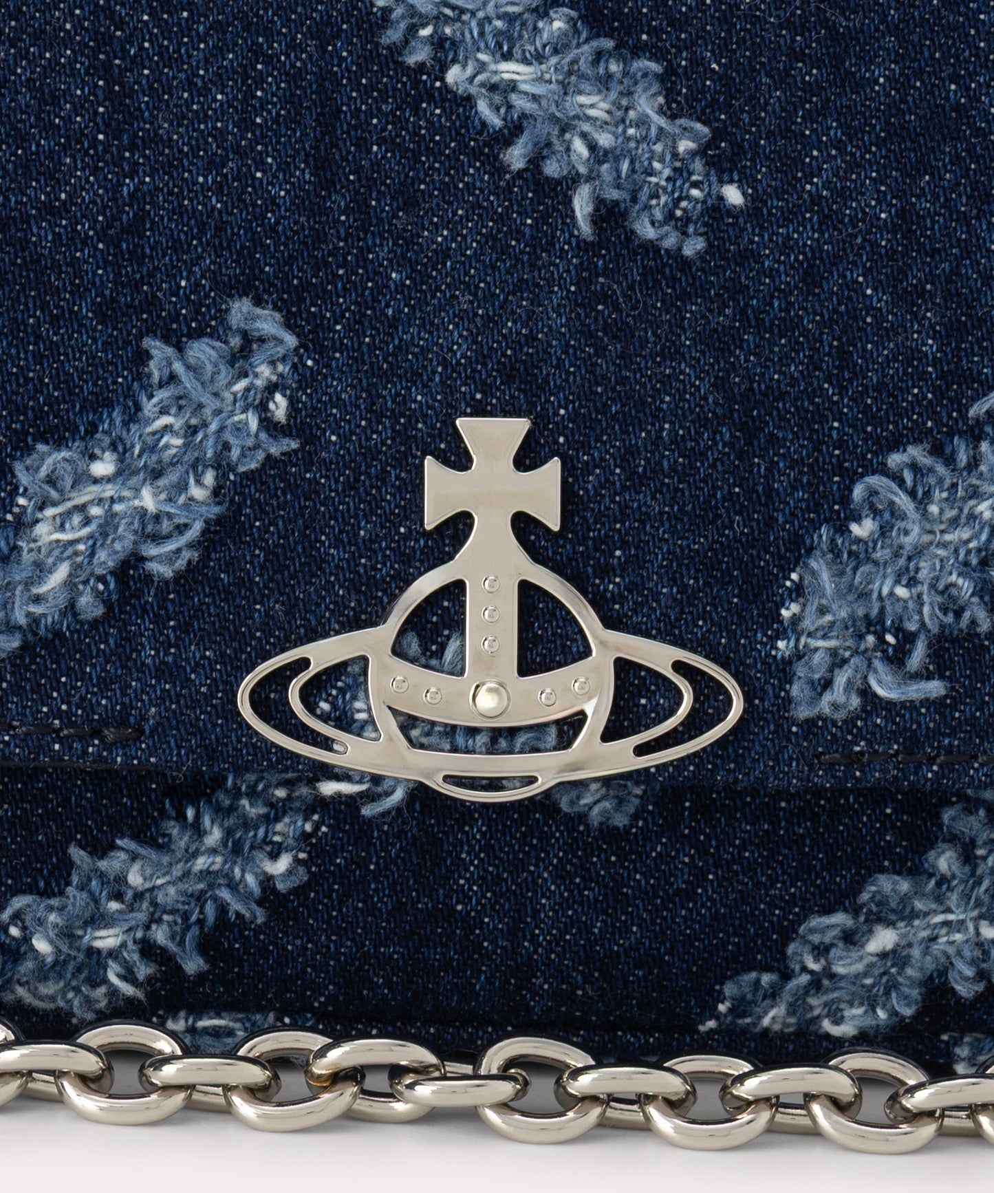 RIPPED DENIM HAZEL ハンドバッグS