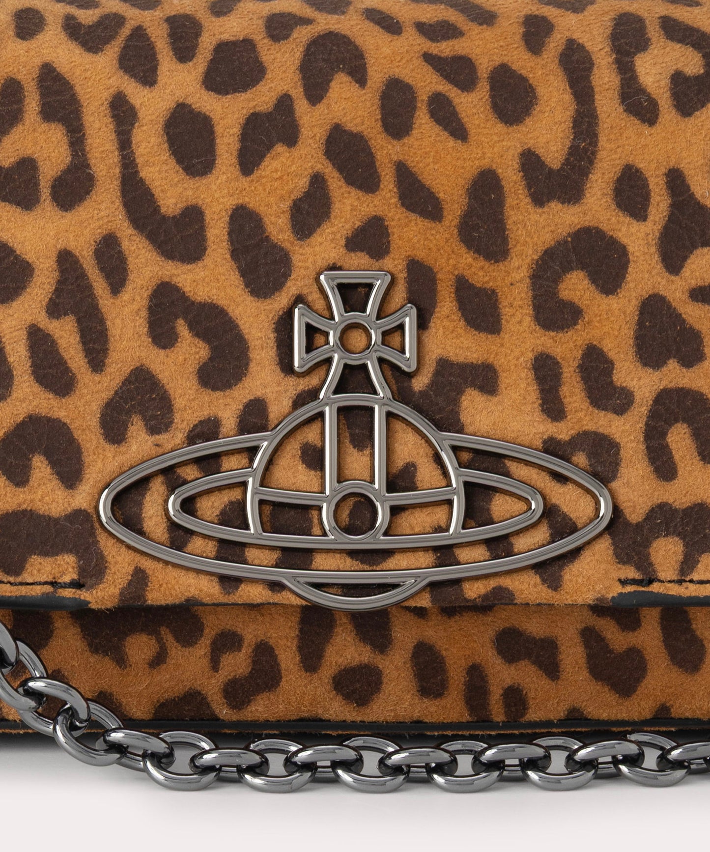 PRINTED SUEDE HAZEL ハンドバッグS
