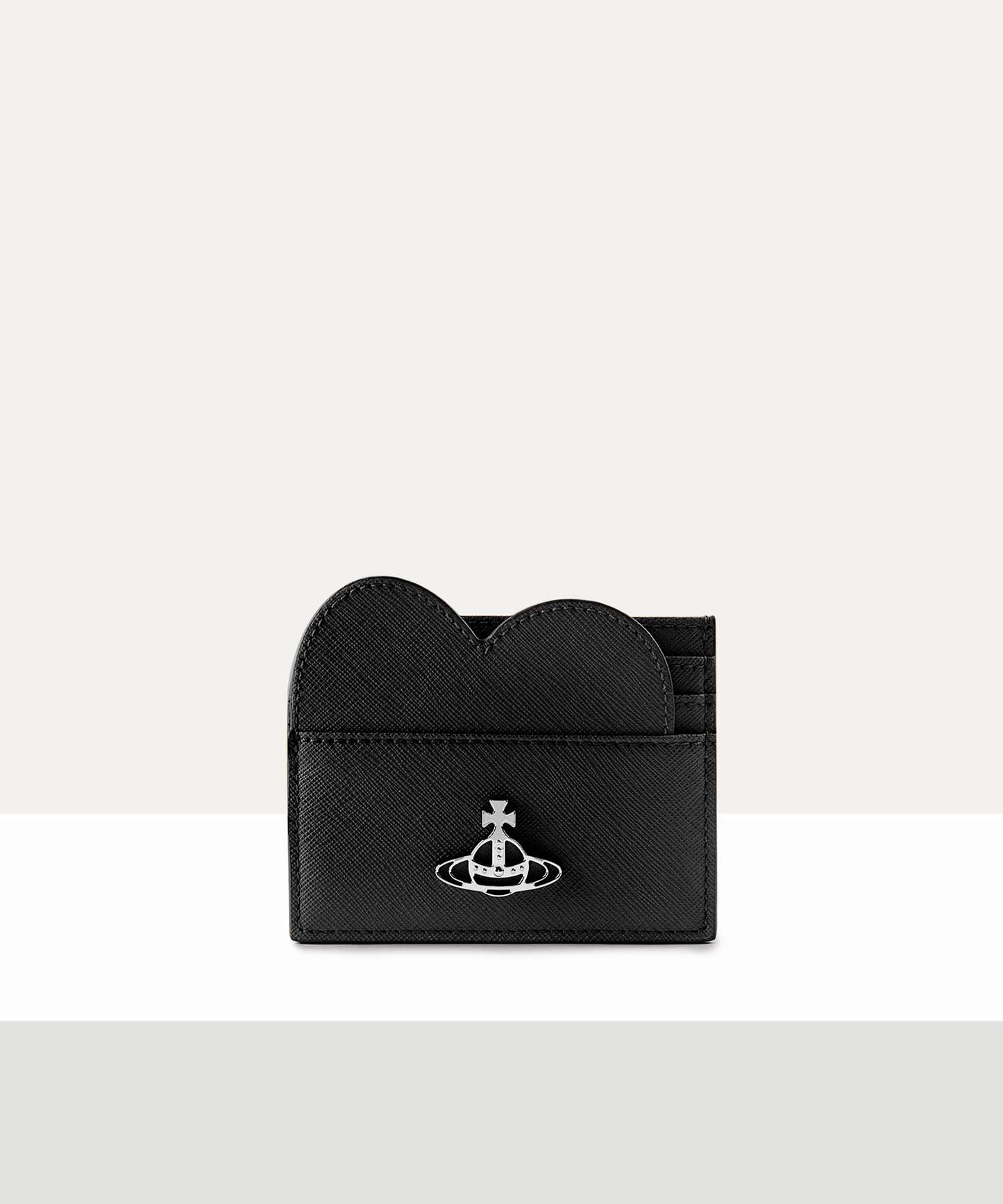 SAFFIANO LEATHER HEART カードケース