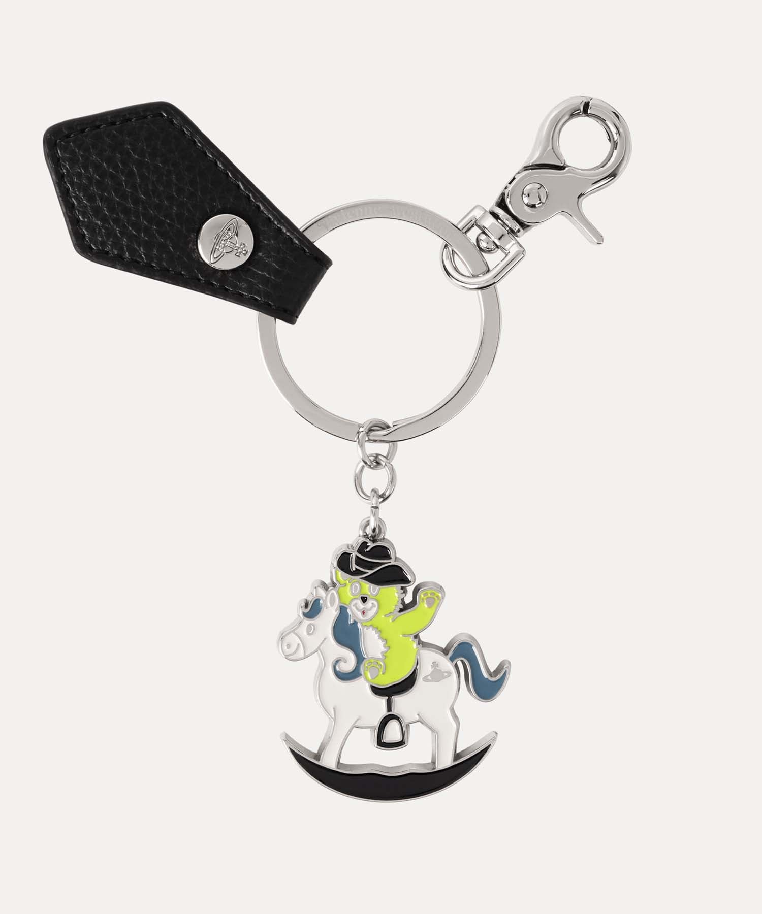 ROCKINGHORSE TEDDY キーホルダー(ブラック)（メンズ）（1220961395