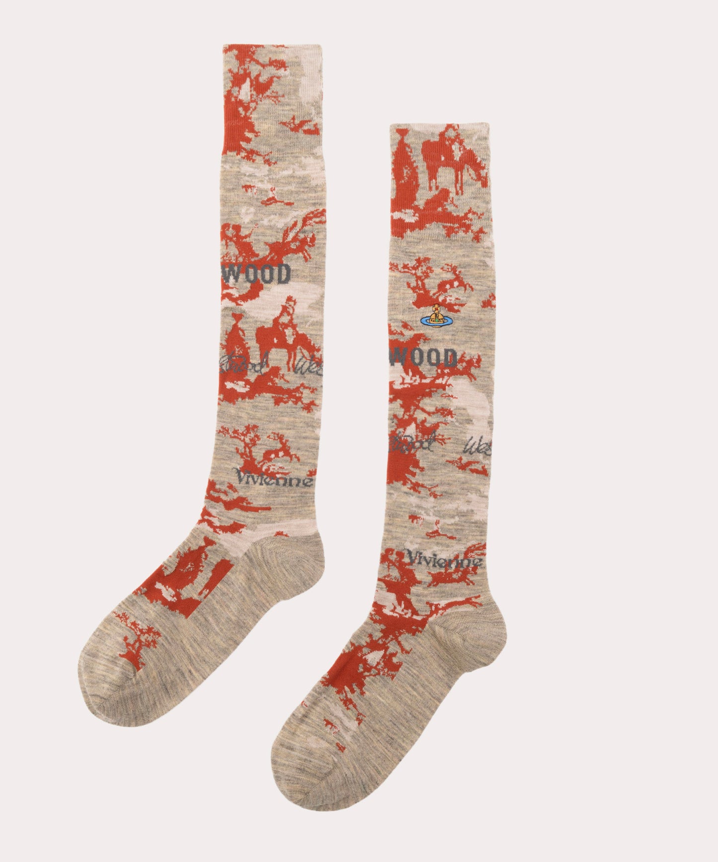 TOILE DE JOUY ハイソックス