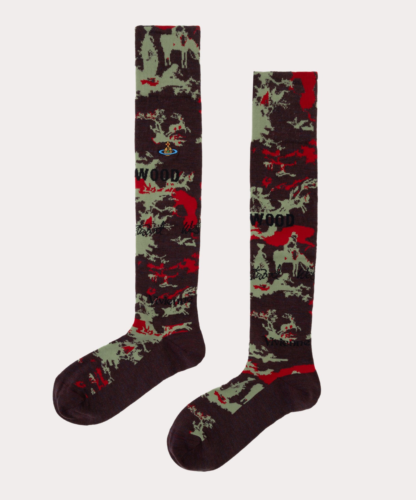 TOILE DE JOUY ハイソックス