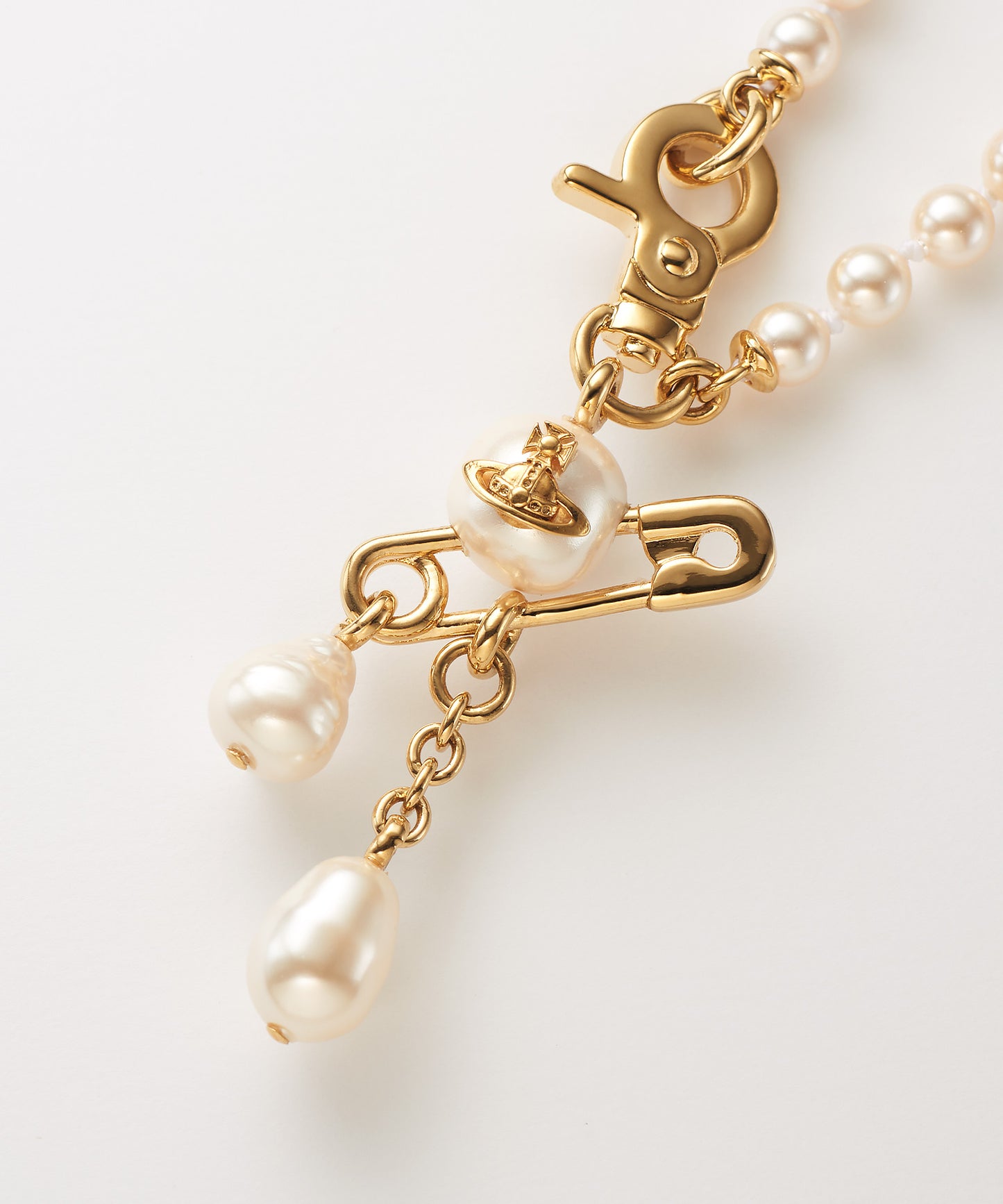 CLAUDE SMALL PEARL ネックレス