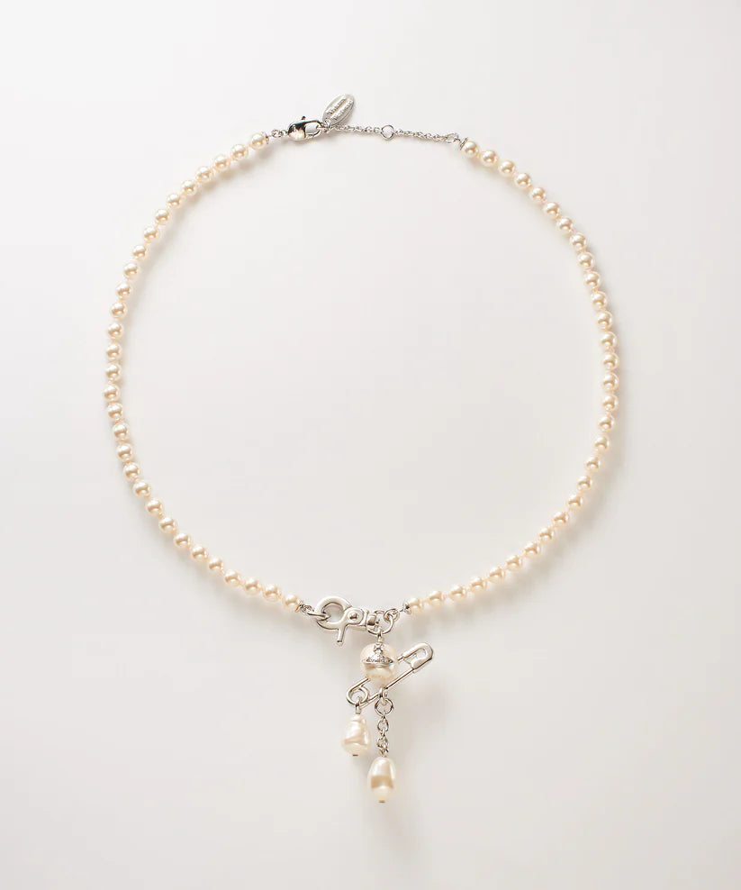 CLAUDE SMALL PEARL ネックレス