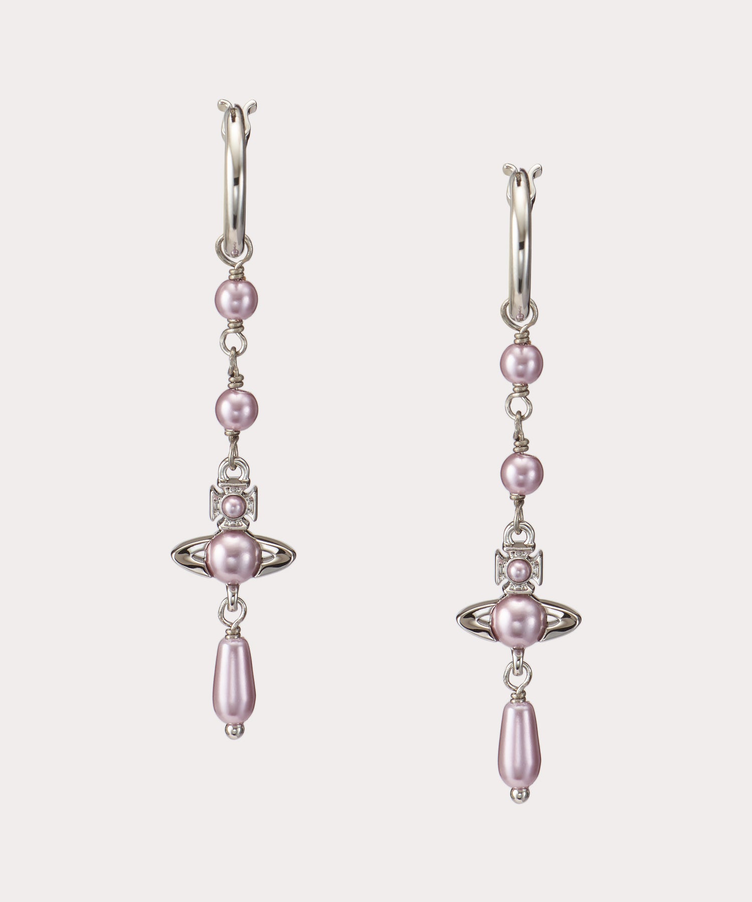 EMILIANA ピアス(パープル系)（レディース）（1250951264