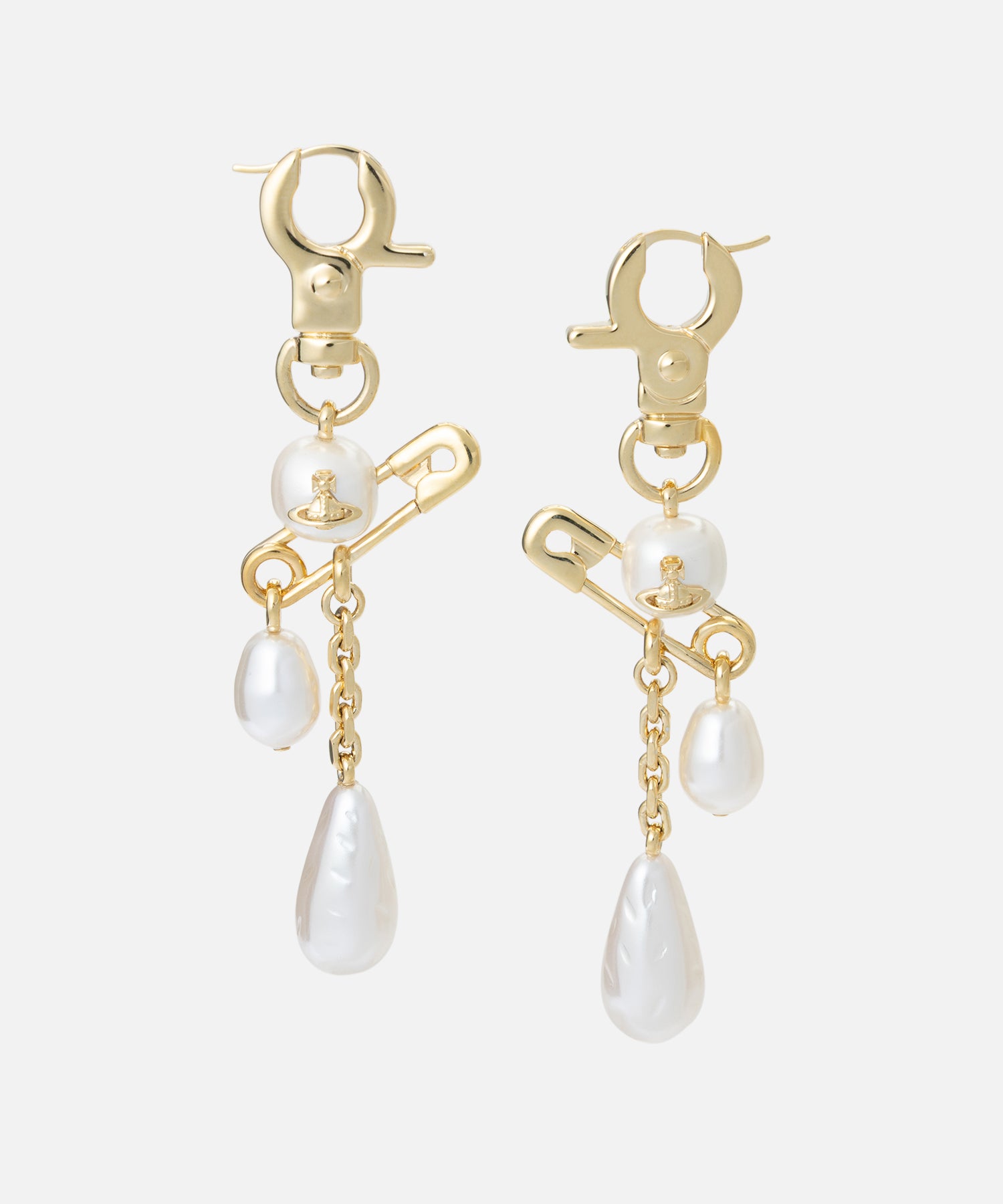CLAUDE LONG ピアス(ゴールド)（メンズ）（1250952017
