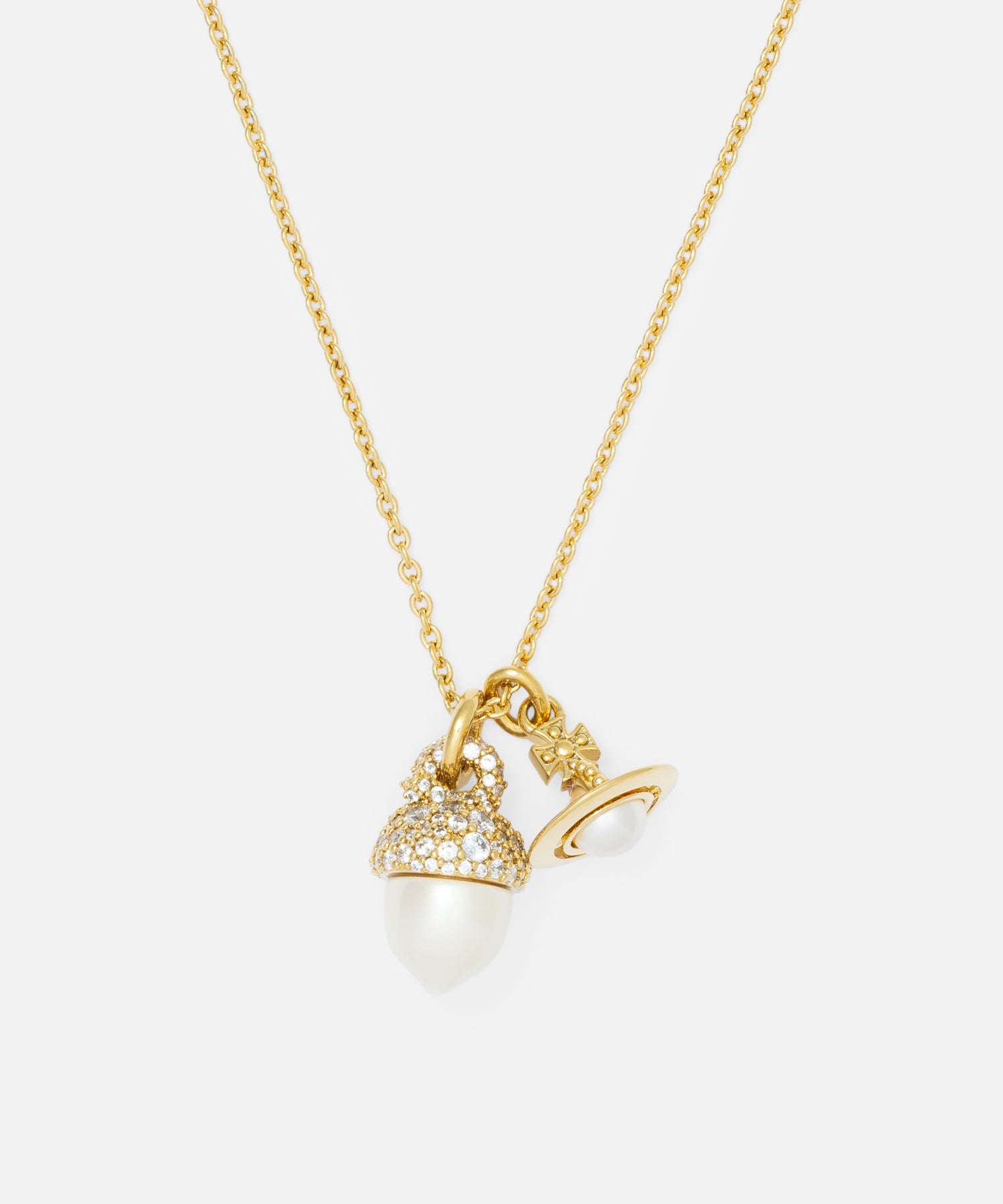 ヴィヴィアンウエストウッド　ネックレス ゴールド LUCY PENDANT LUCILLE ネックレス(ゴールド)（メンズ）（1250952287）｜アクセサリー