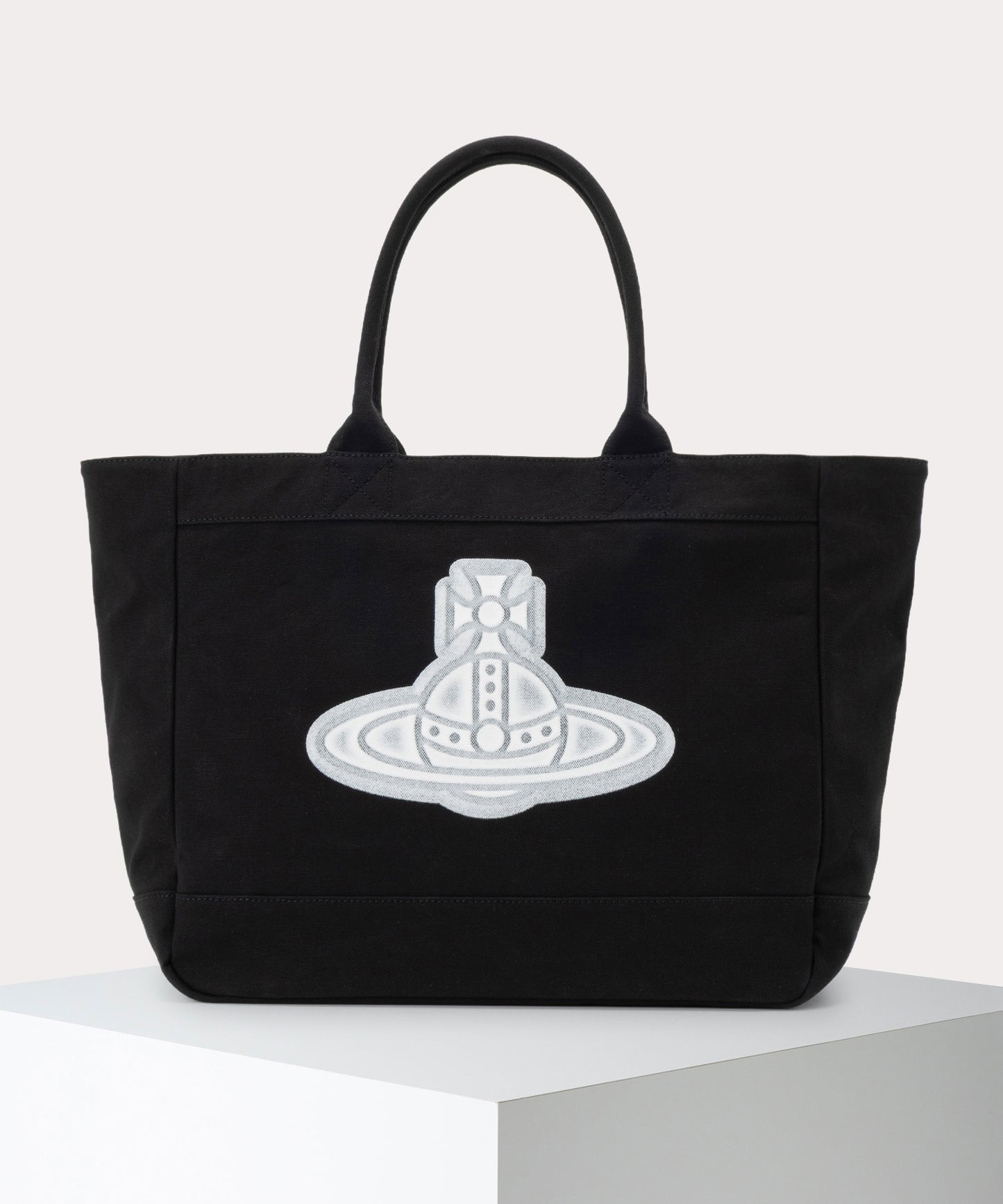 CANVAS RUBBER ORBトートバッグL