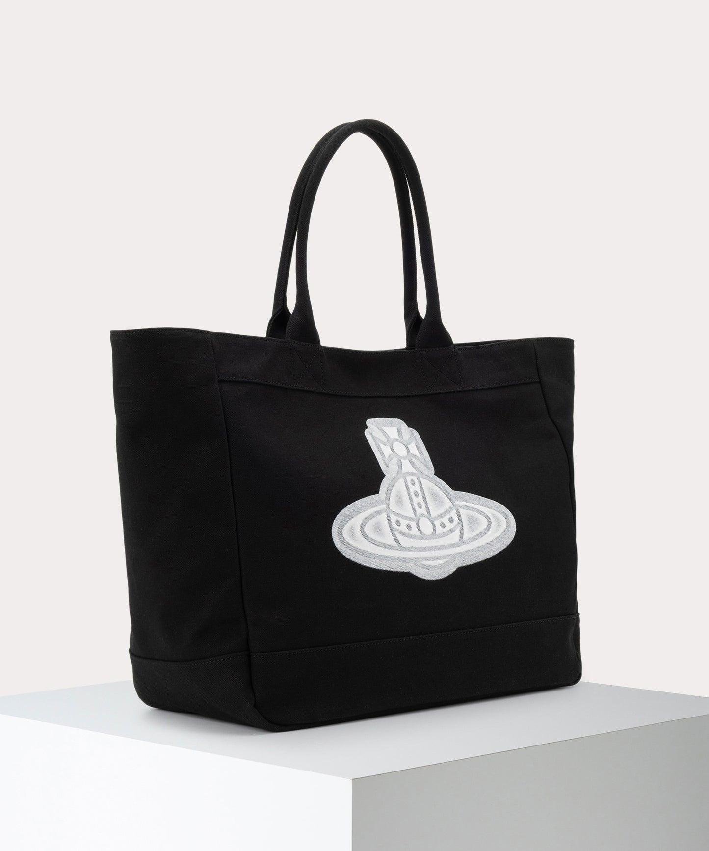 CANVAS RUBBER ORBトートバッグL