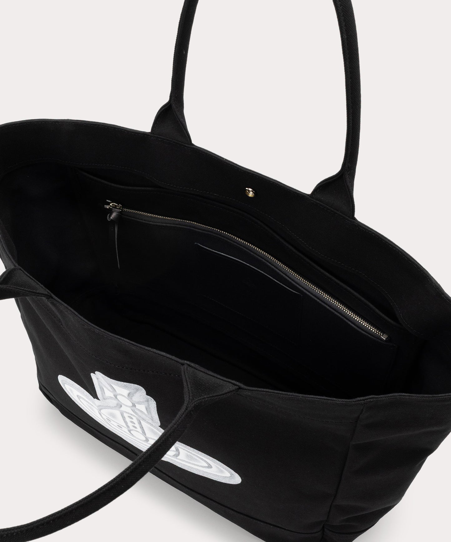 CANVAS RUBBER ORBトートバッグL