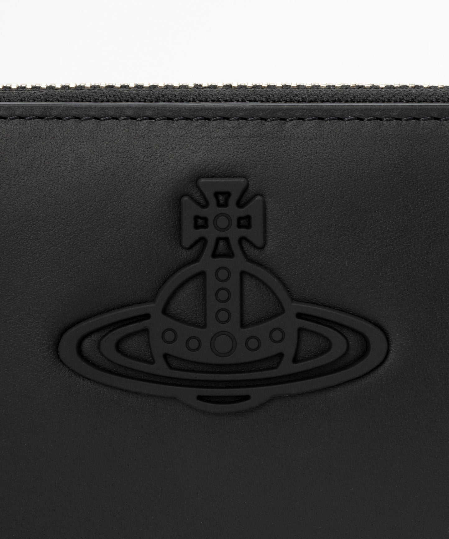 ALUMINIUM LEATHER ラウンドファスナー長財布