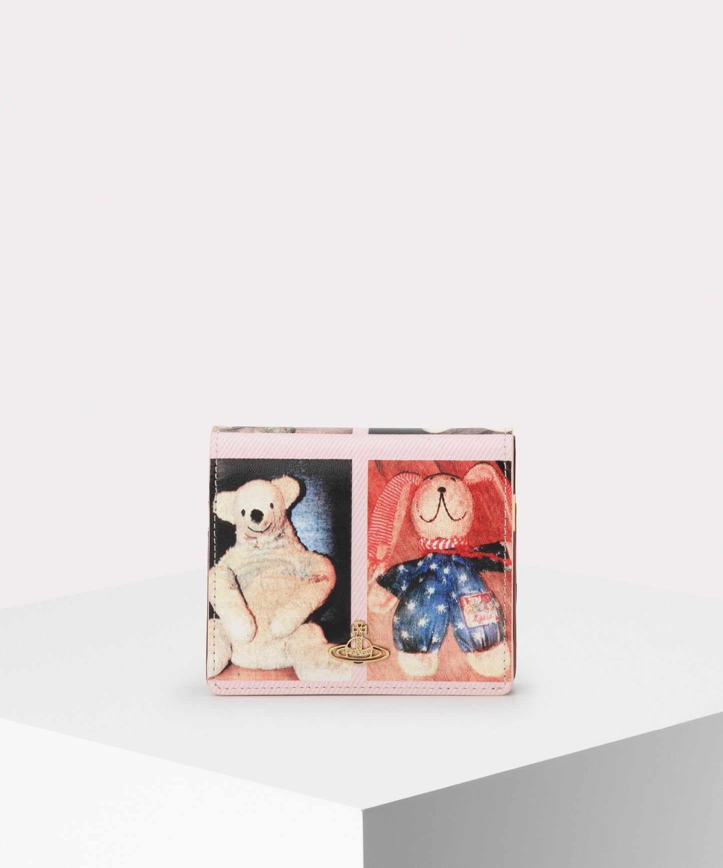 LEATHER TEDDIES 二つ折りミニ財布