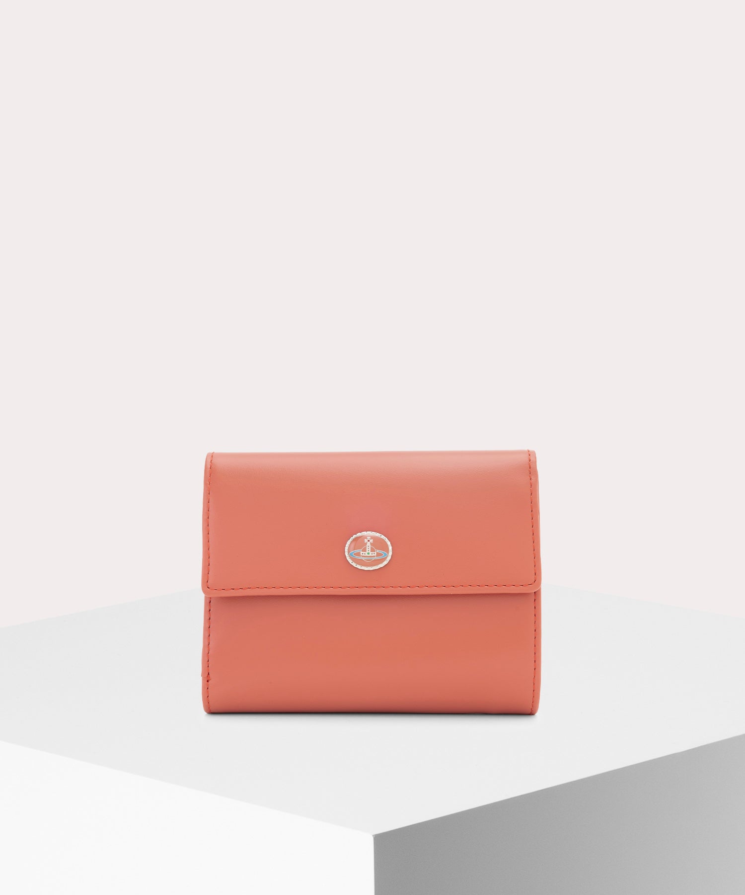 日本限定】VINTAGE ORB 口金三つ折り財布(ピンク)（メンズ