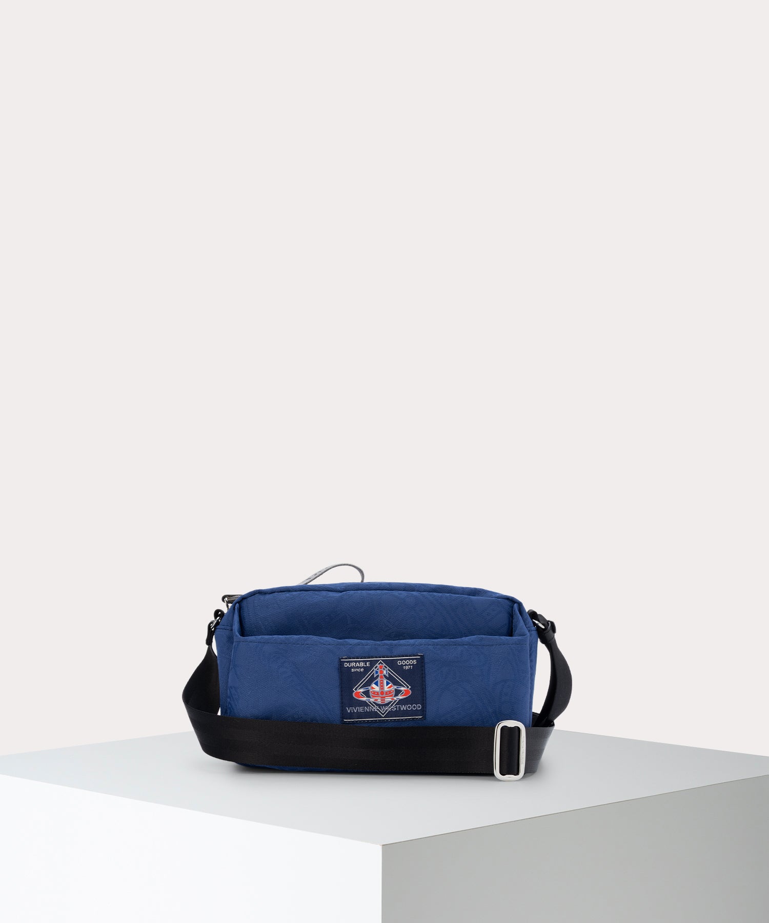 TANGLED ORB JACQUARD ショルダーバッグ(ブルー)（メンズ