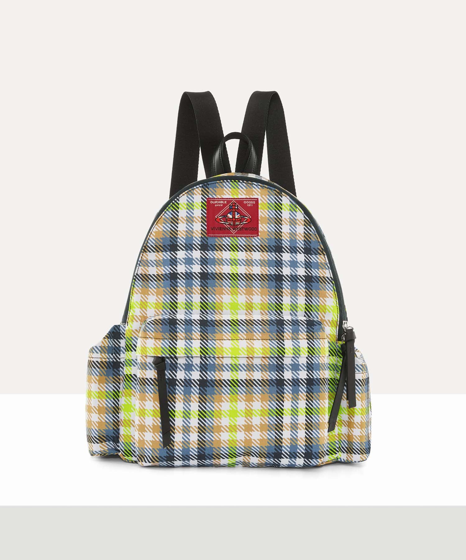 NYLON TARTAN GEORGE リュックM(イエロー系)（メンズ）（1320961061