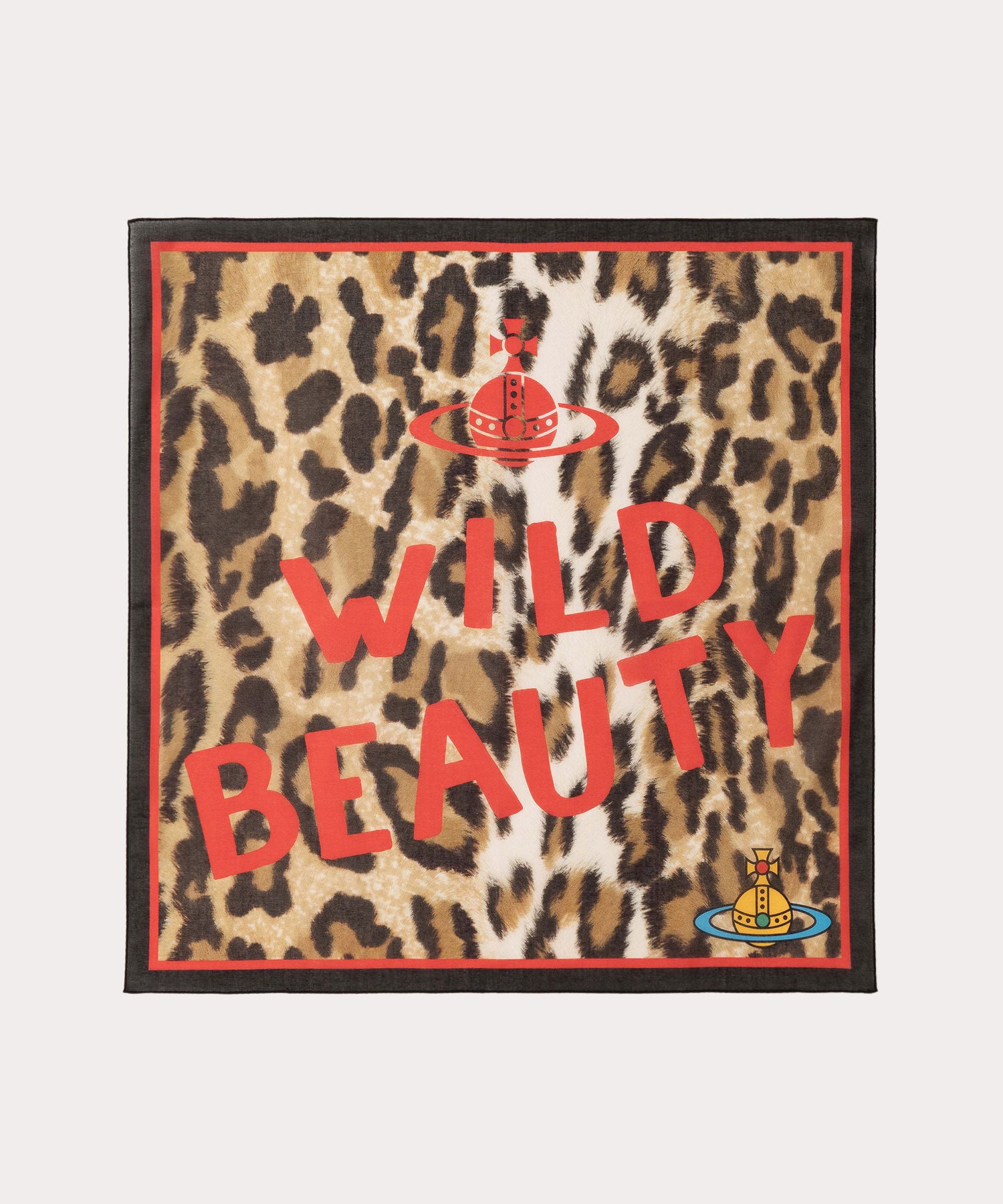 GIANT LEOPARD ハンカチーフ(ブラウン系)（メンズ）（1344952005
