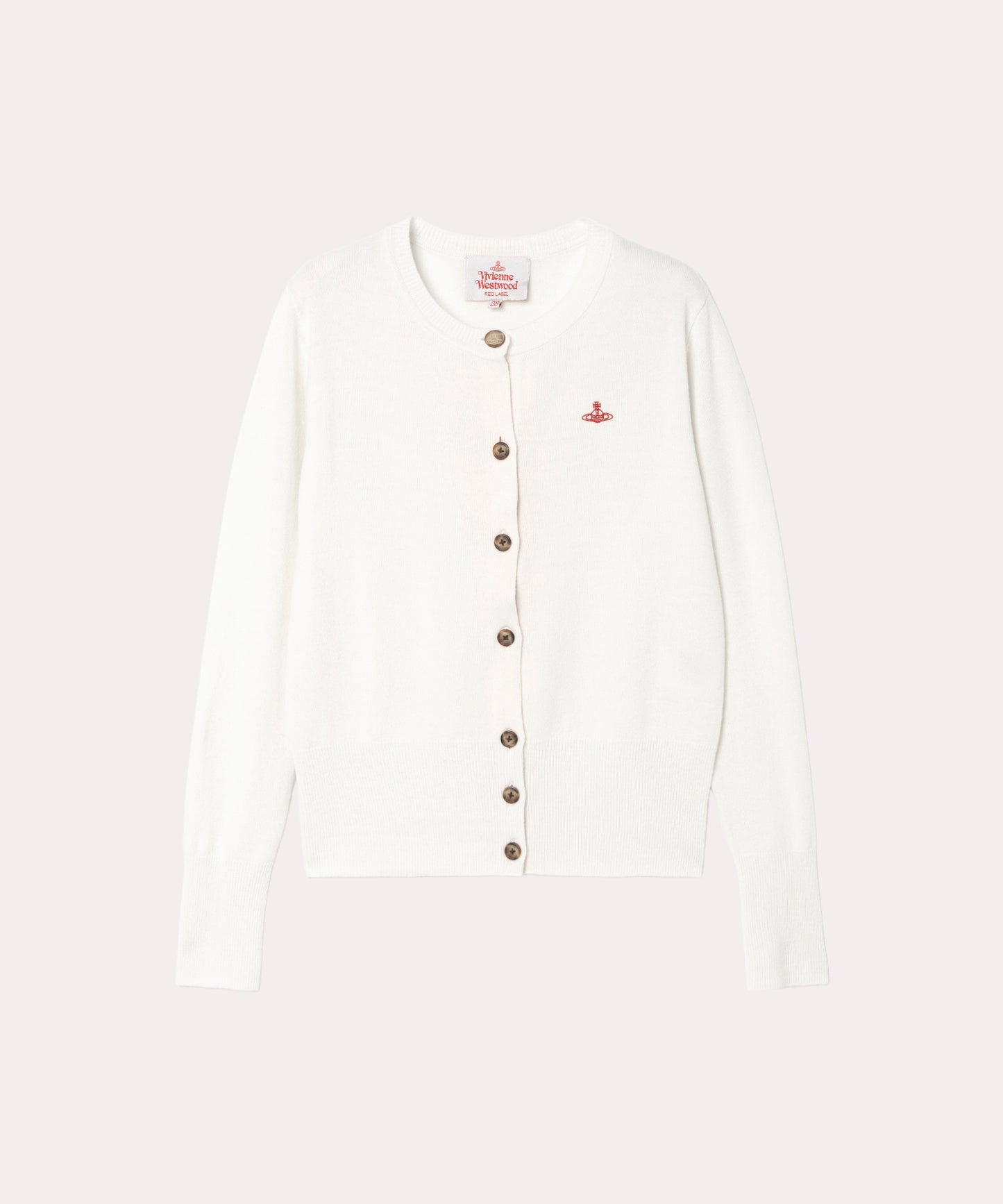 ウーレンベーシック クルーネックカーディガン