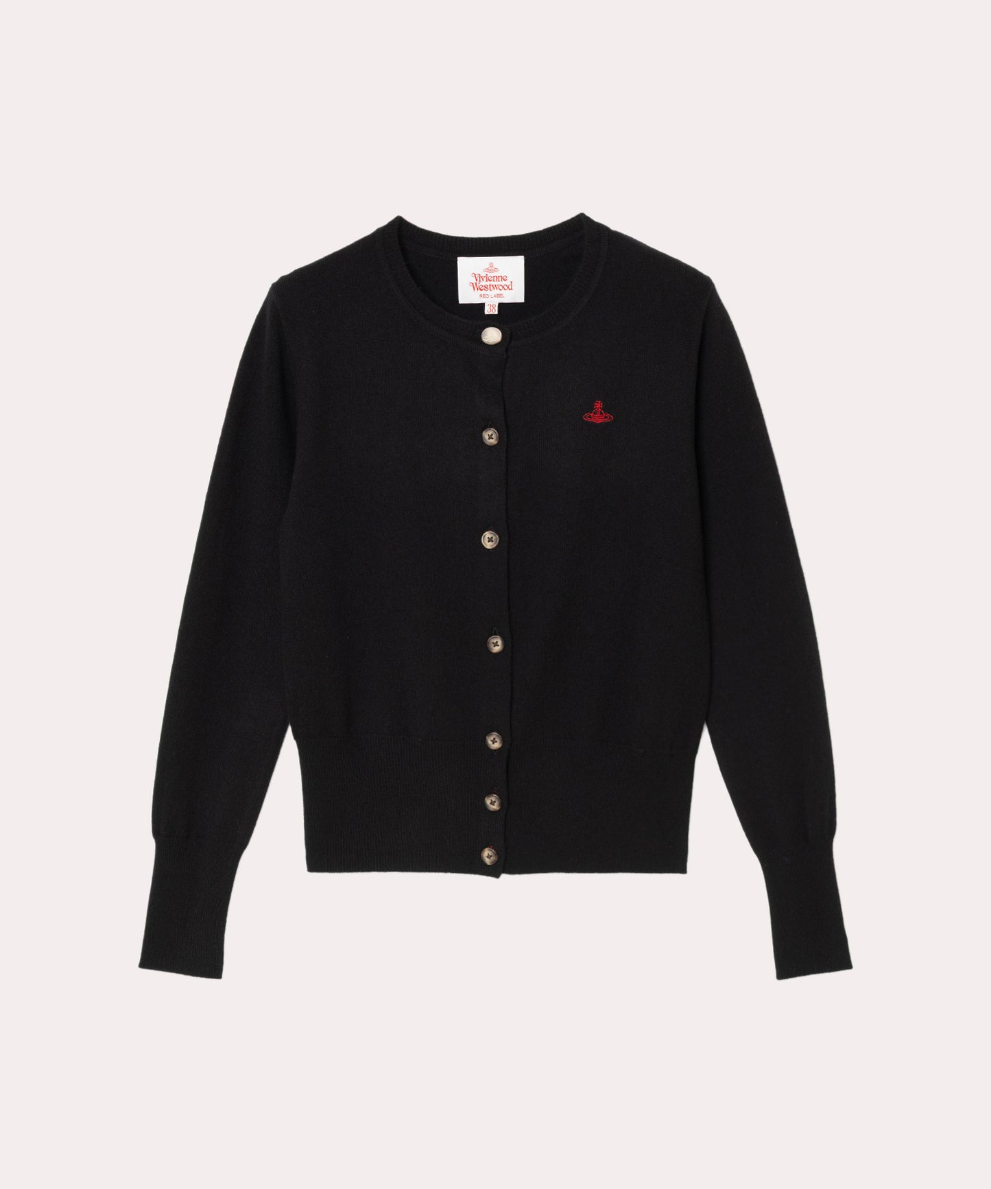 ウーレンベーシック クルーネックカーディガン