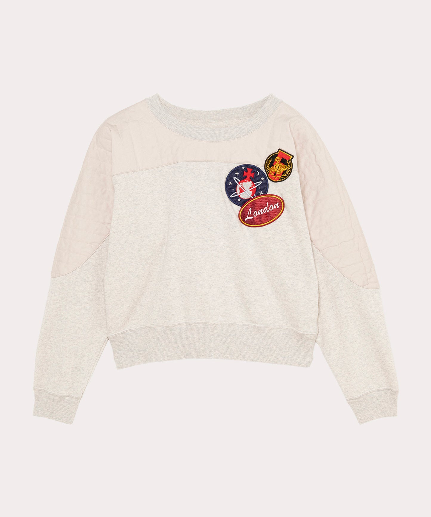 INTERGALACTIC BADGES コットンガーゼ裏毛 プルオーバー