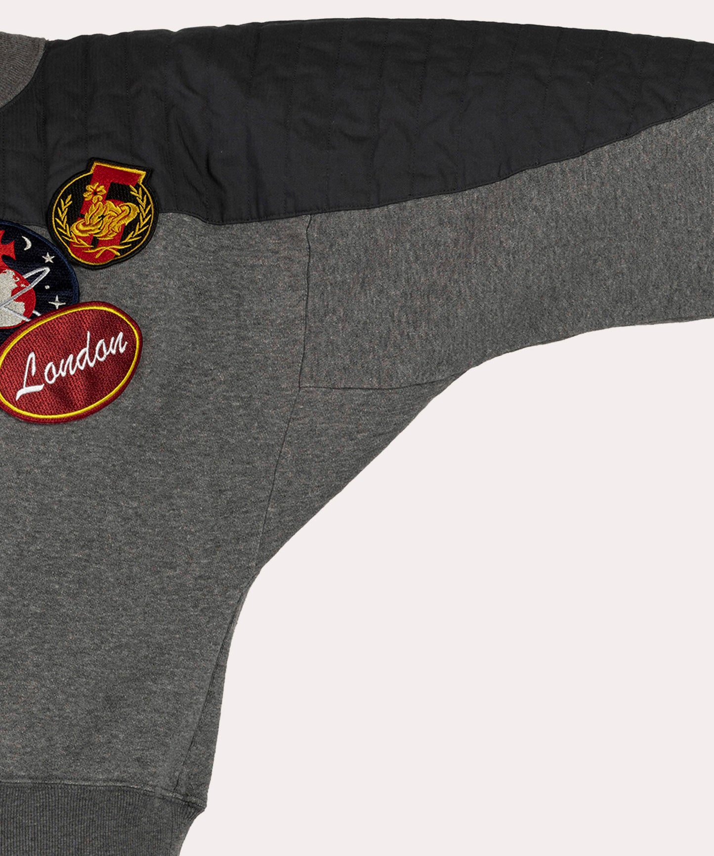 INTERGALACTIC BADGES コットンガーゼ裏毛 プルオーバー