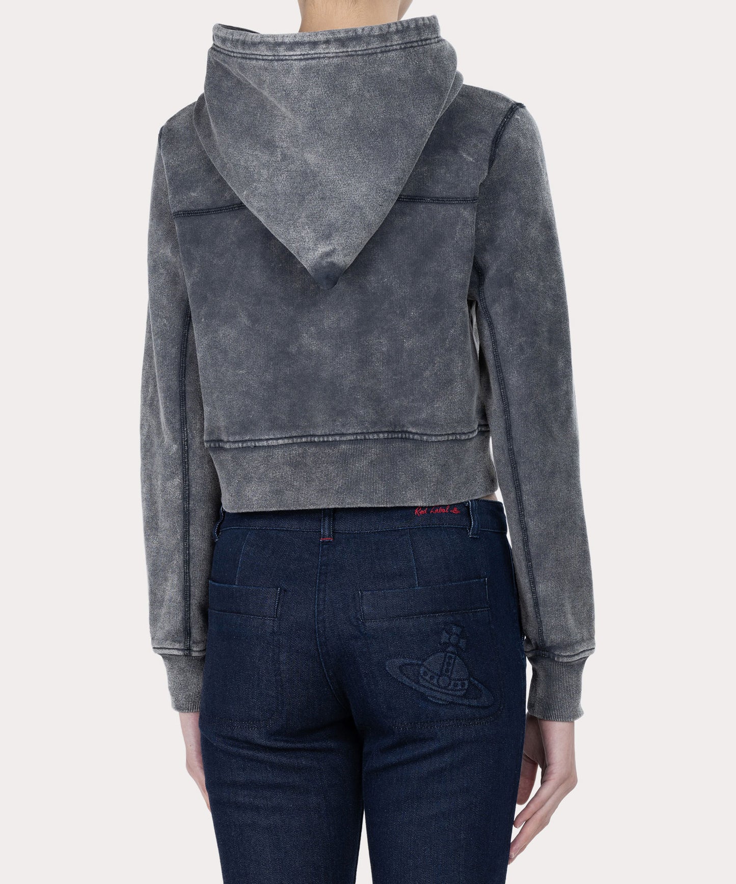 ケミカルウォッシュ コンパクトフーディ